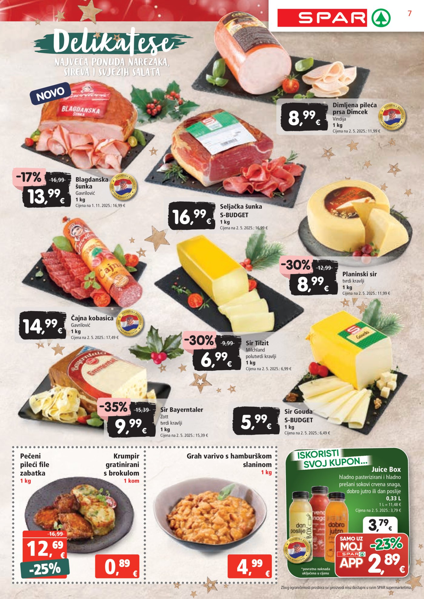 SPAR katalog Akcija 10.12. - 16.12.2025.