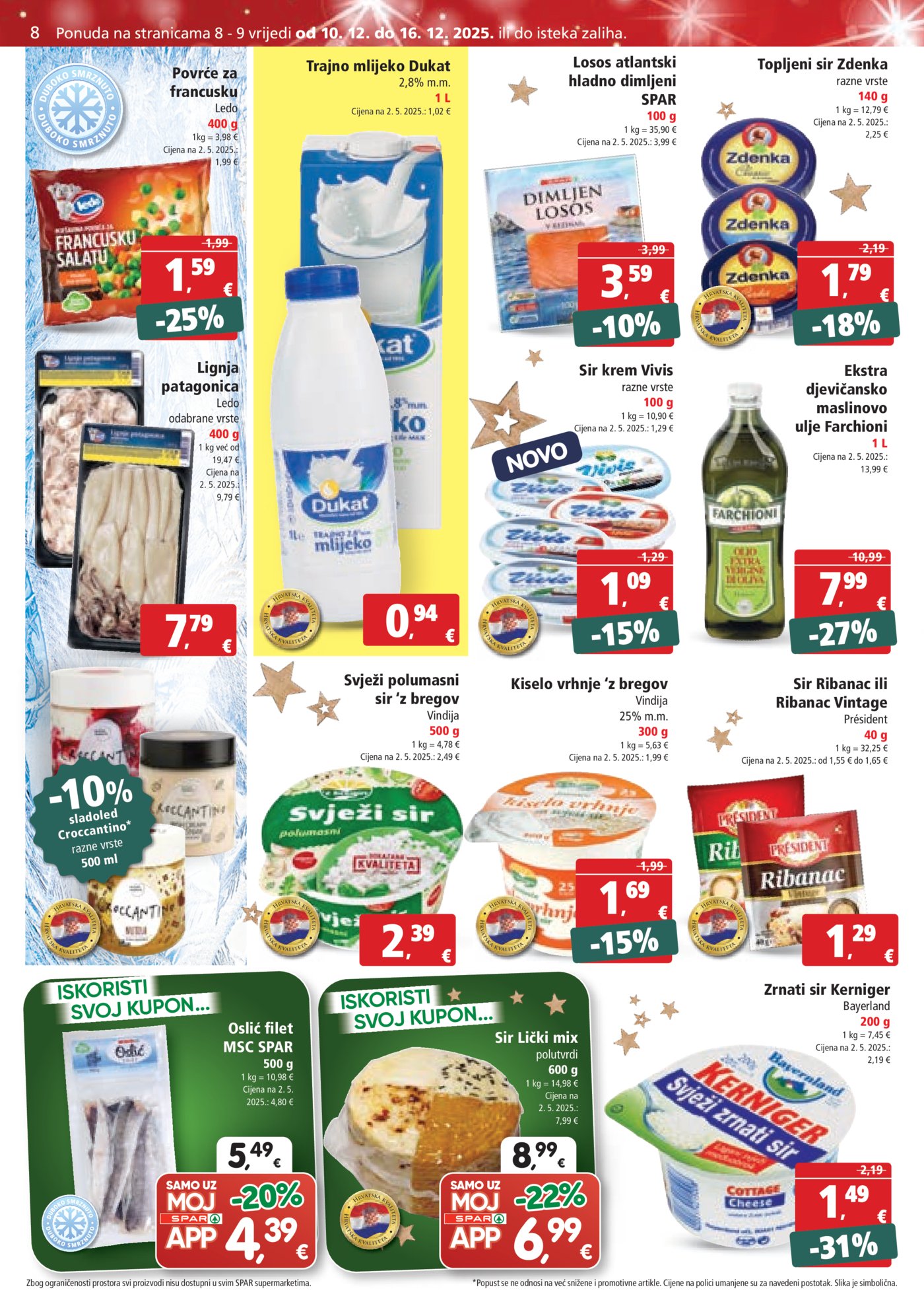 SPAR katalog Akcija 10.12. - 16.12.2025.