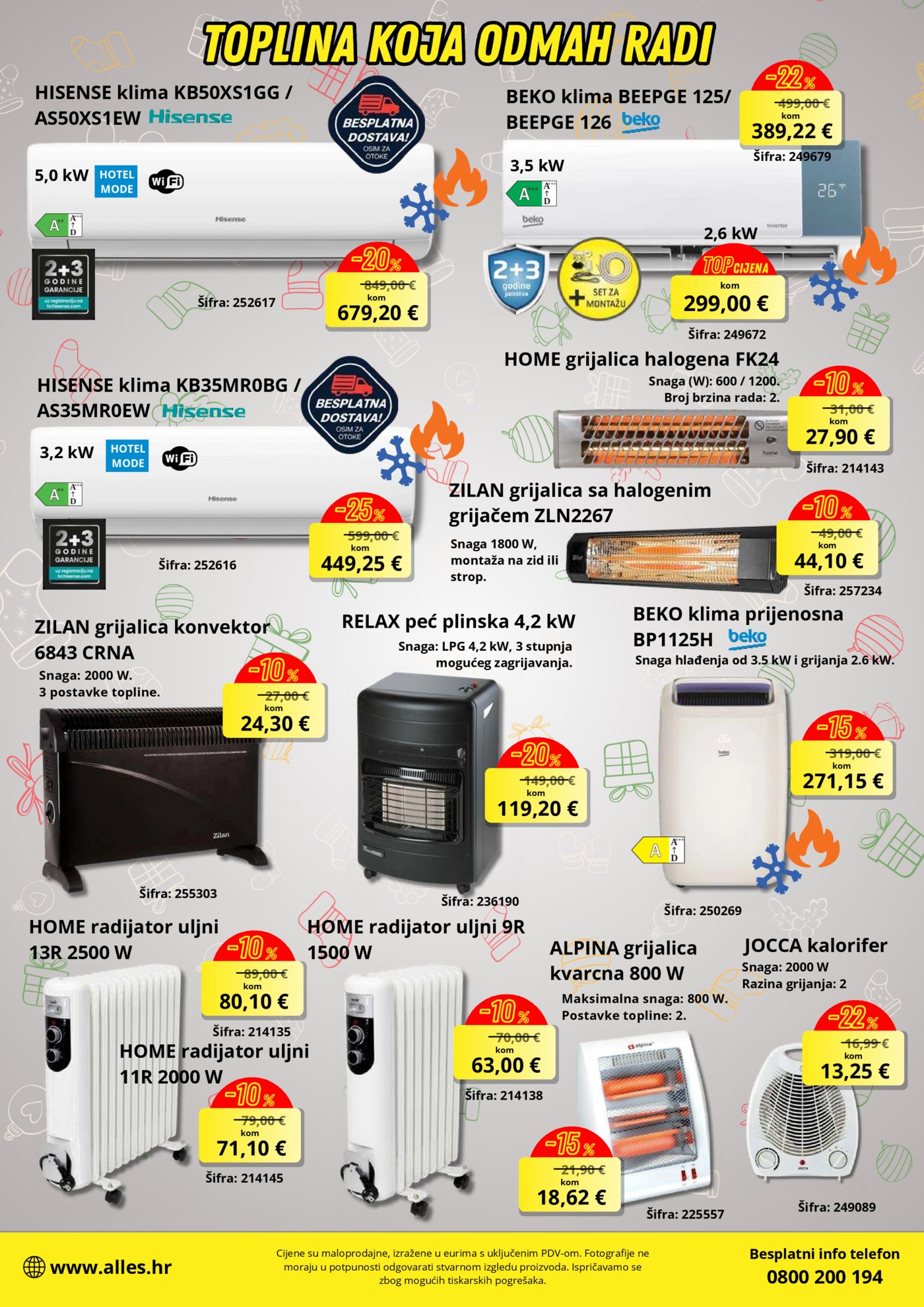 Alles katalog Akcija 04.12. - 04.01.2025.