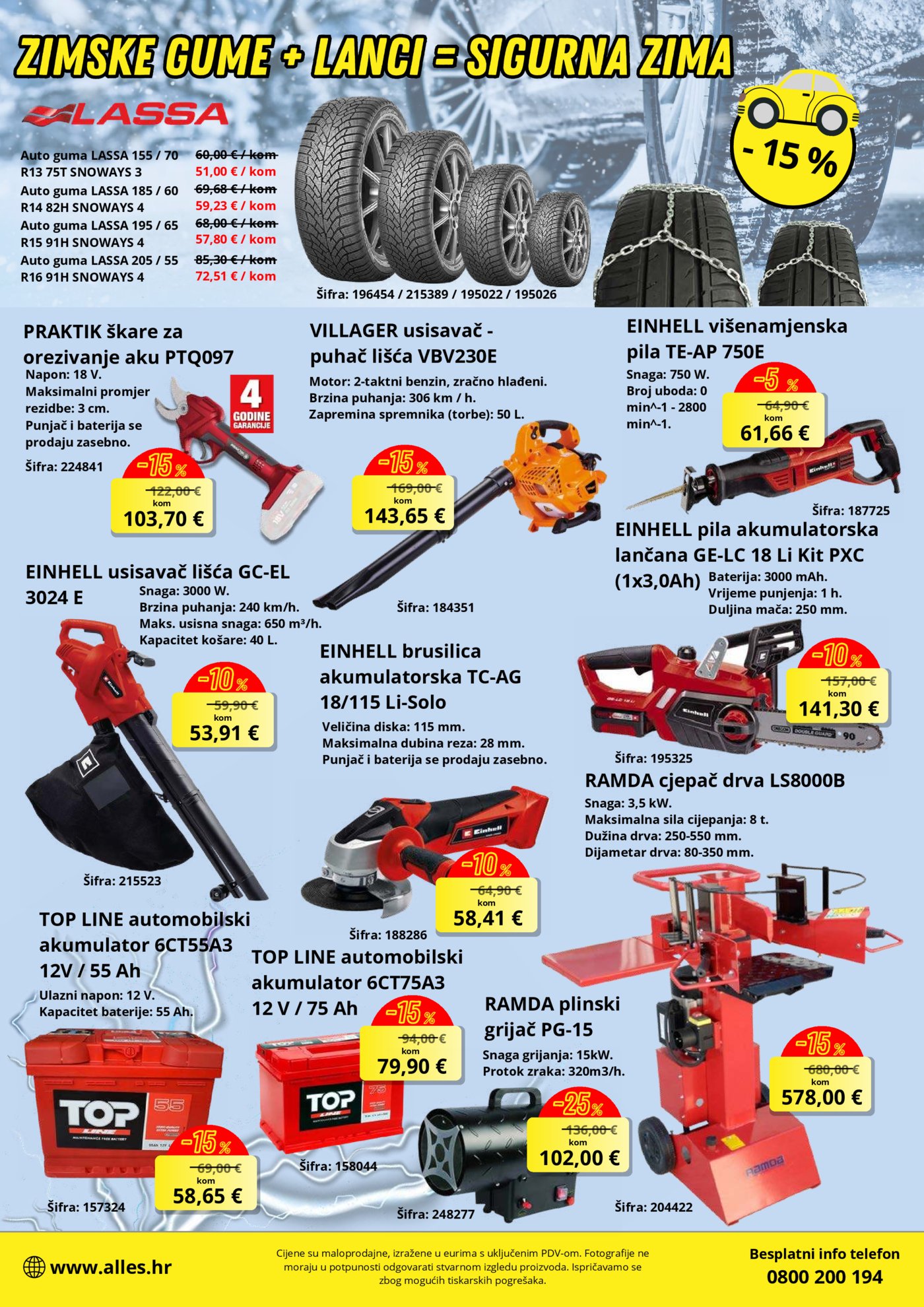 Alles katalog Akcija 04.12. - 04.01.2025.