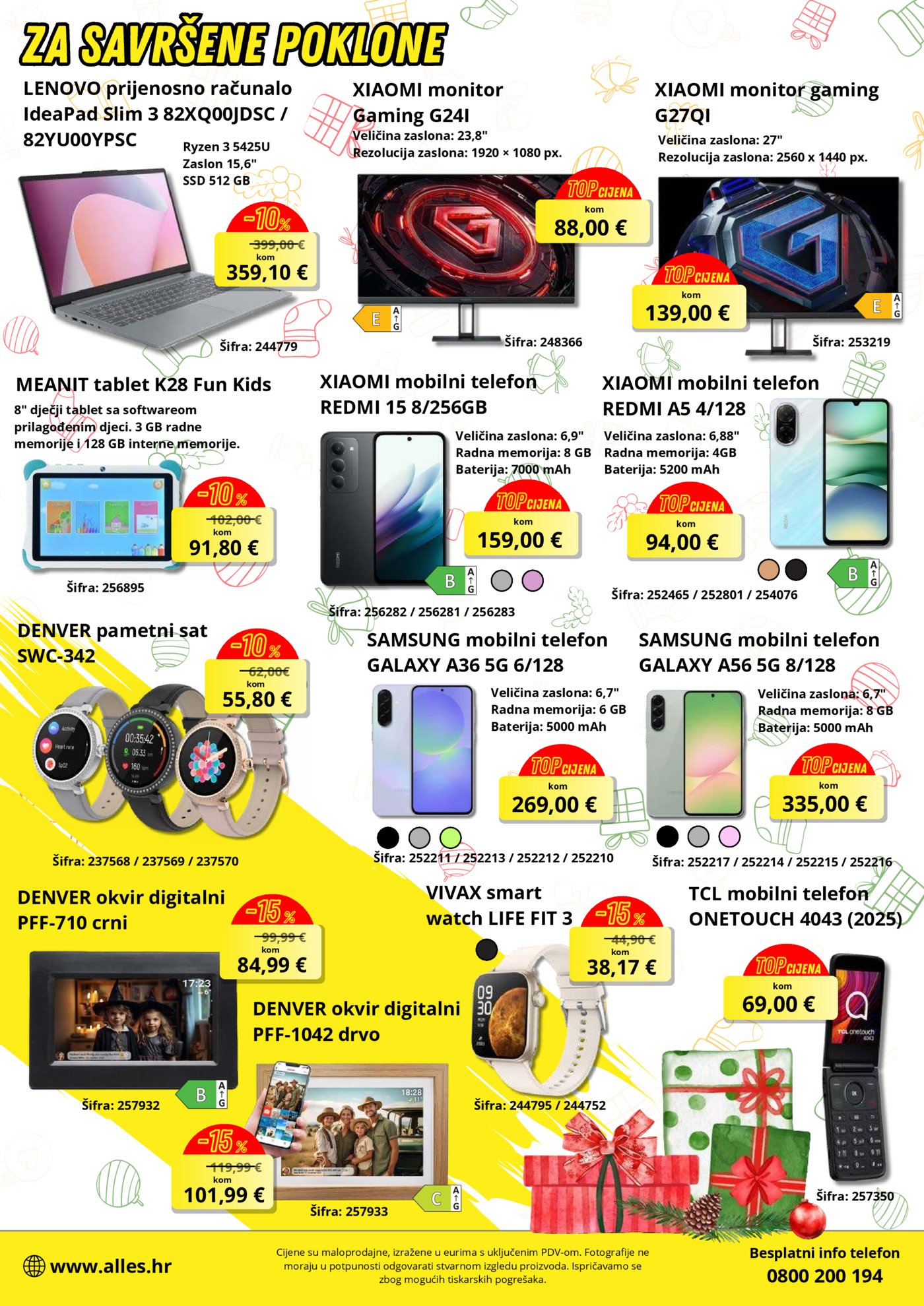 Alles katalog Akcija 04.12. - 04.01.2025.