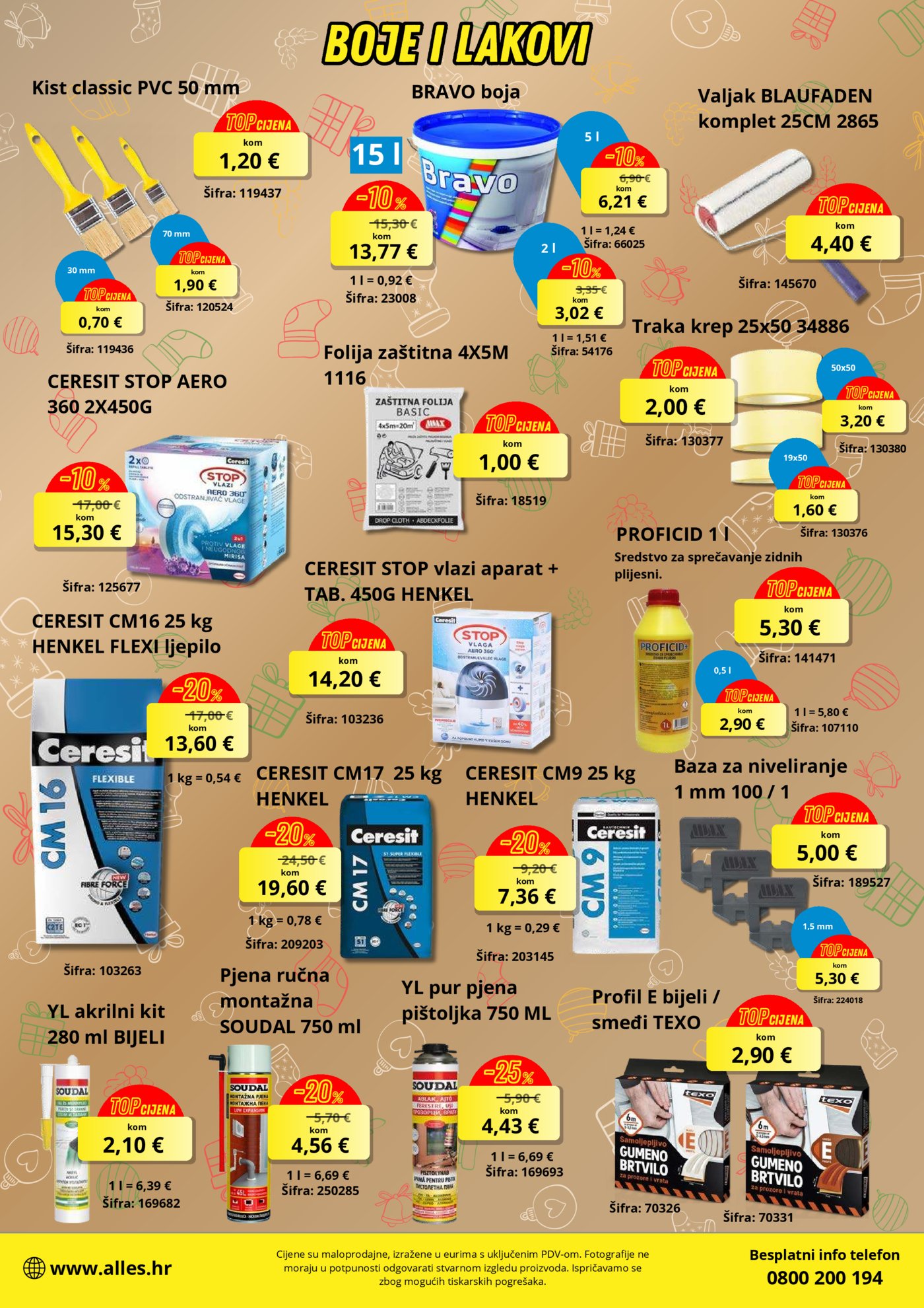 Alles katalog Akcija 04.12. - 04.01.2025.