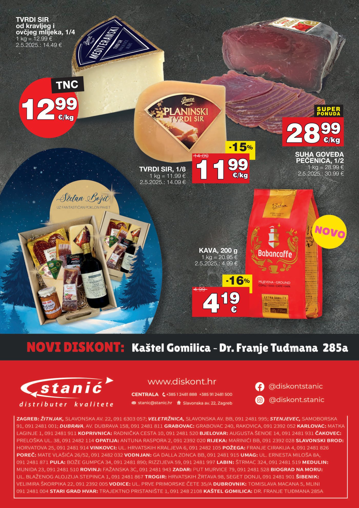 Diskont Stanić katalog Akcija 11.12. - 07.01.2026.