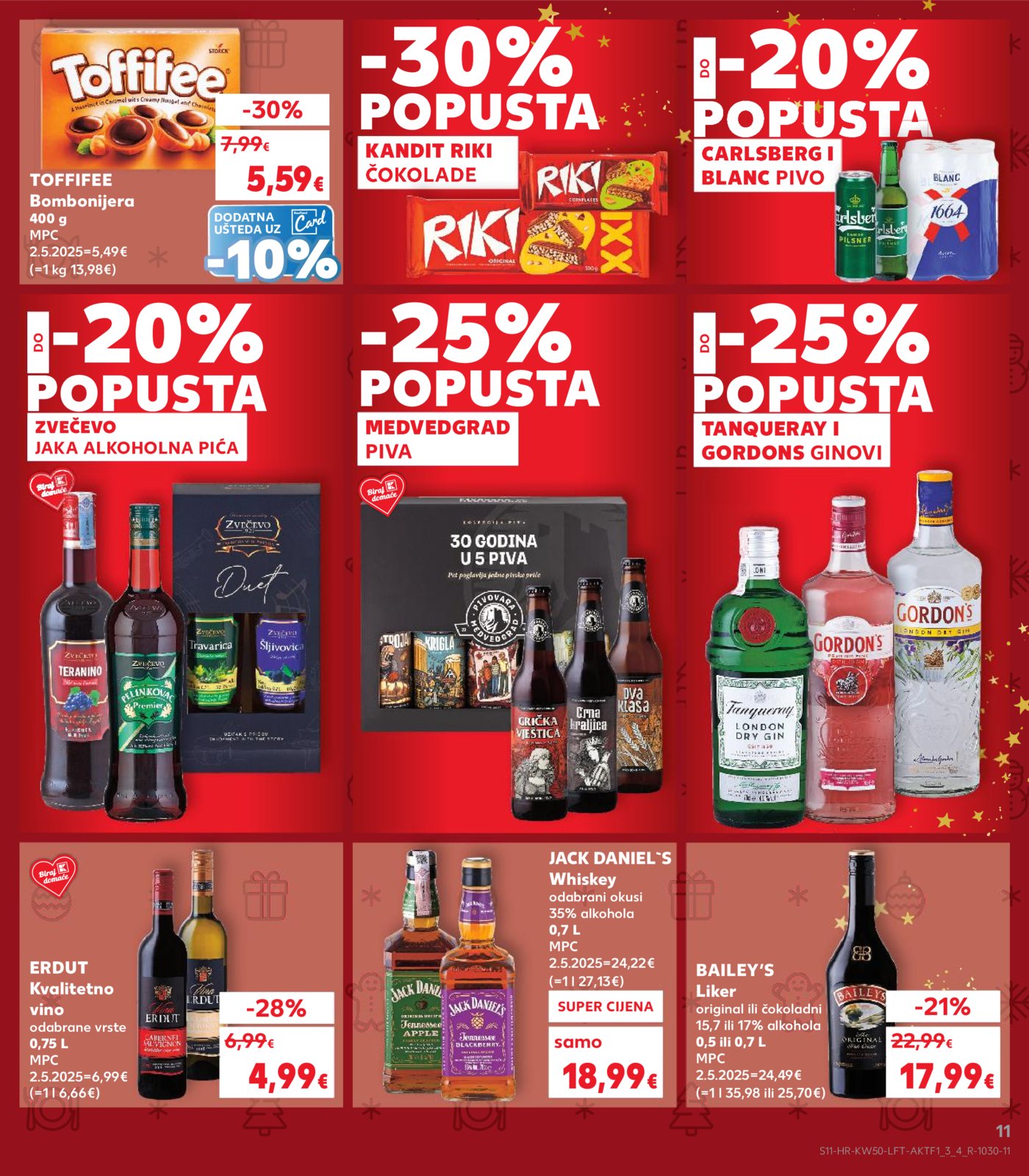 Kaufland katalog Akcija 10.12.-16.12.2025. Odabrane Poslovnice