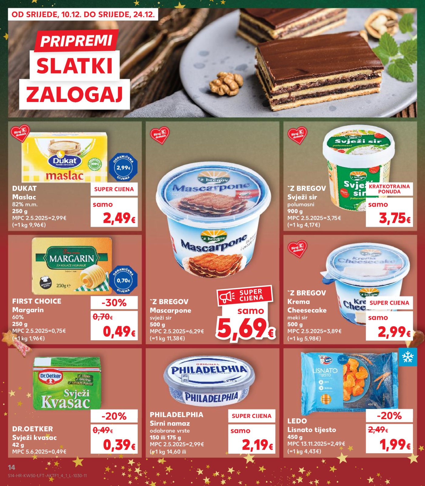 Kaufland katalog Akcija 10.12.-16.12.2025. Odabrane Poslovnice