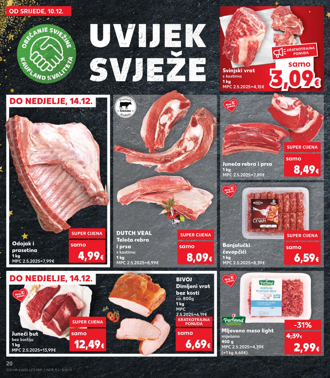 Kaufland katalog Akcija 10.12.-16.12.2025. Odabrane Poslovnice