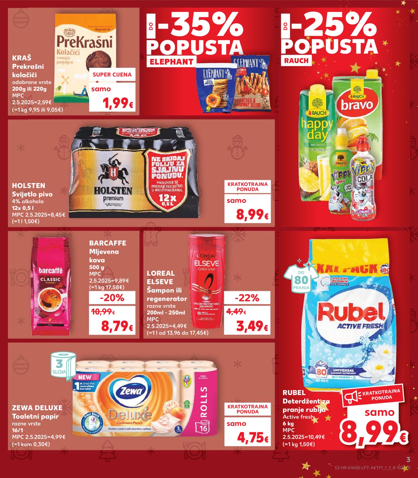 Kaufland katalog Akcija 10.12.-16.12.2025. Odabrane Poslovnice