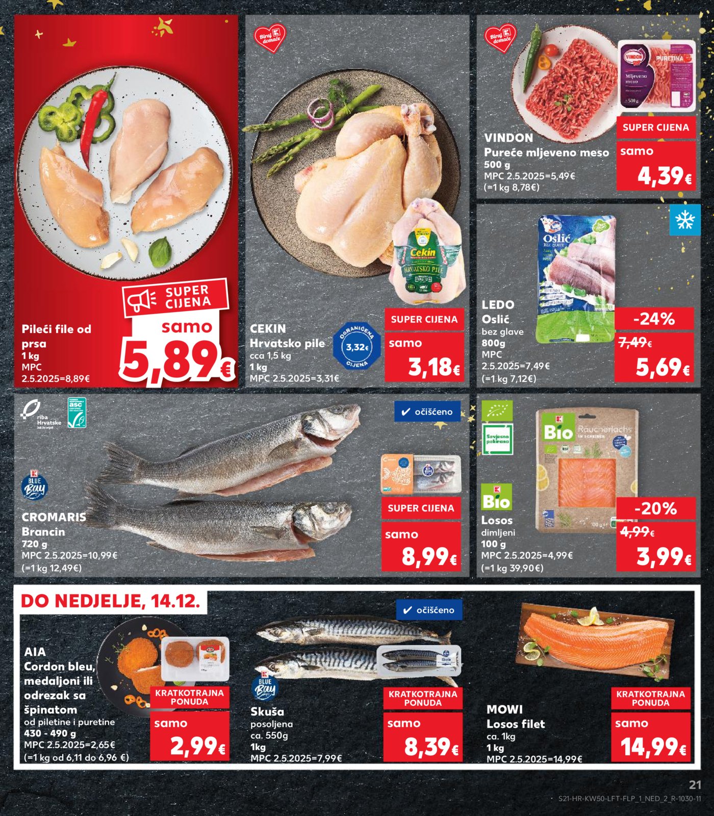 Kaufland katalog Akcija 10.12.-16.12.2025. Odabrane Poslovnice