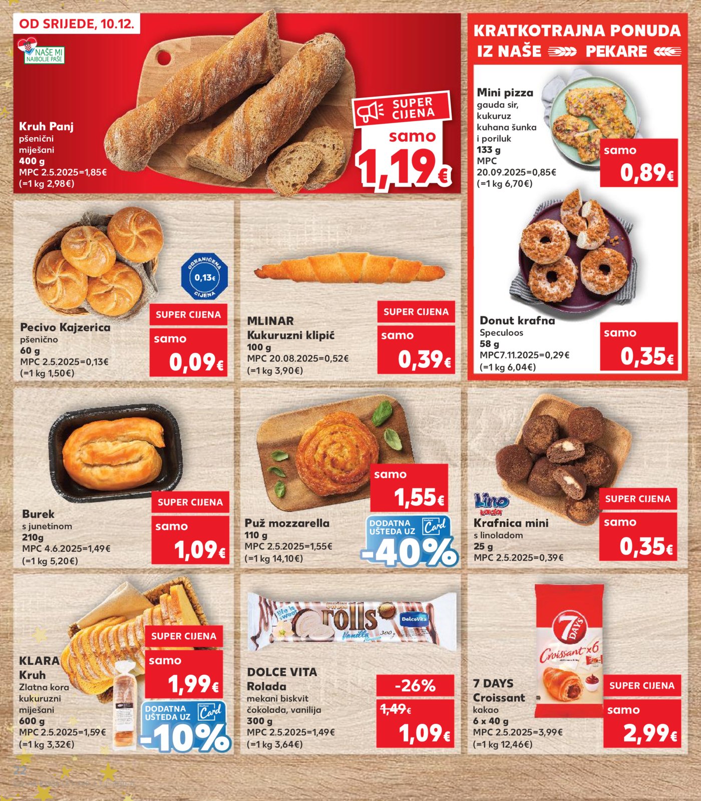 Kaufland katalog Akcija 10.12.-16.12.2025. Odabrane Poslovnice