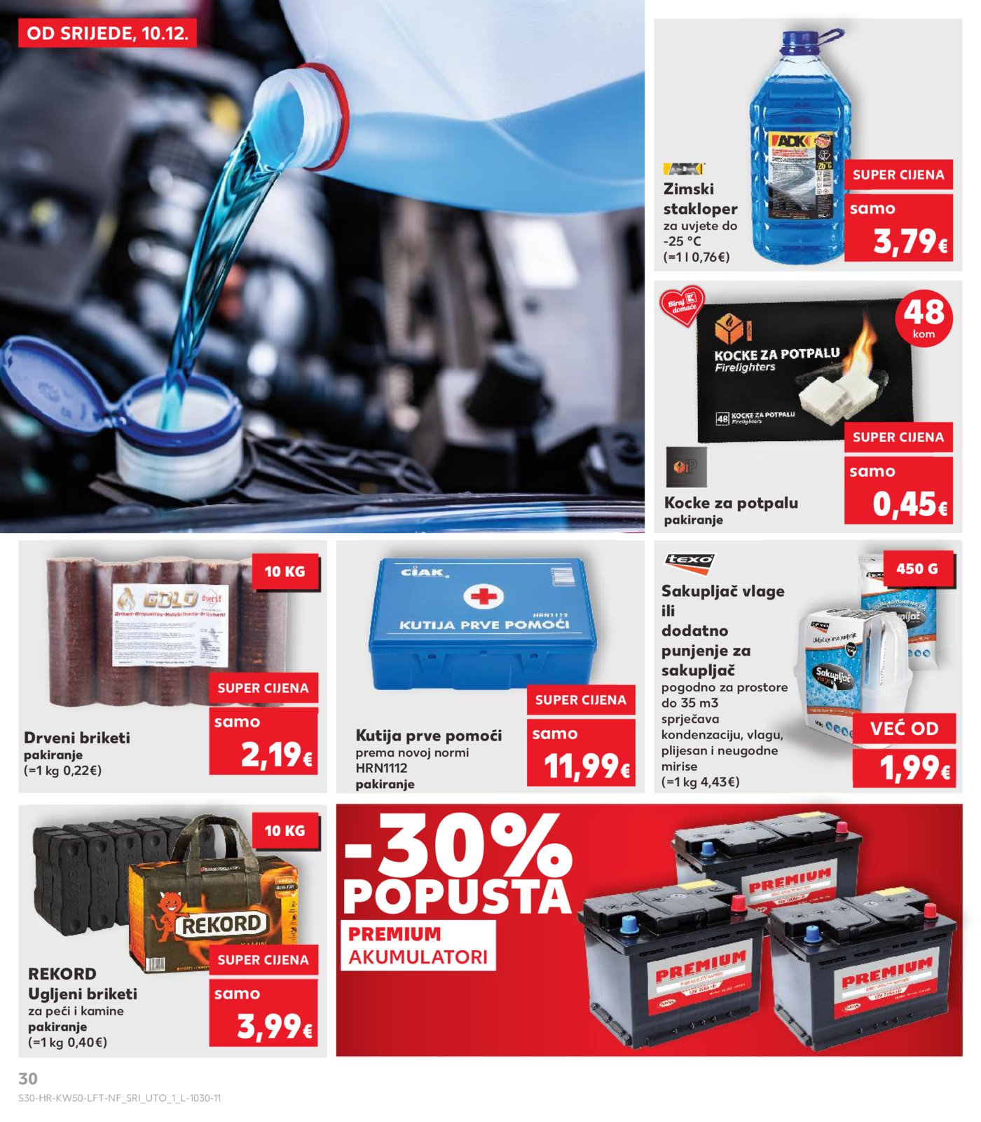Kaufland katalog Akcija 10.12.-16.12.2025. Odabrane Poslovnice