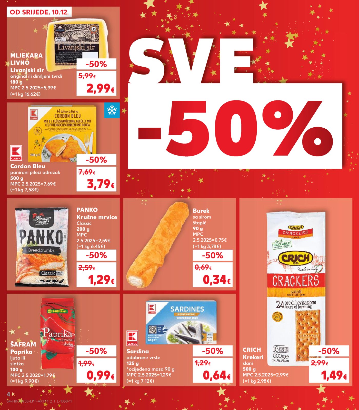 Kaufland katalog Akcija 10.12.-16.12.2025. Odabrane Poslovnice