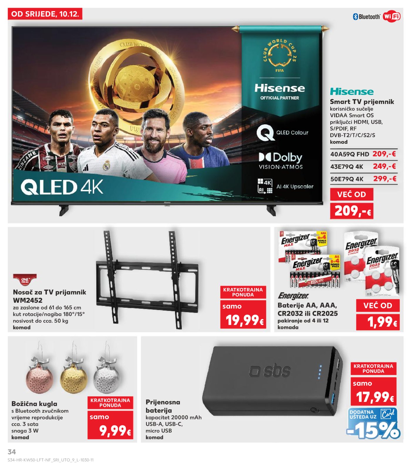 Kaufland katalog Akcija 10.12.-16.12.2025. Odabrane Poslovnice