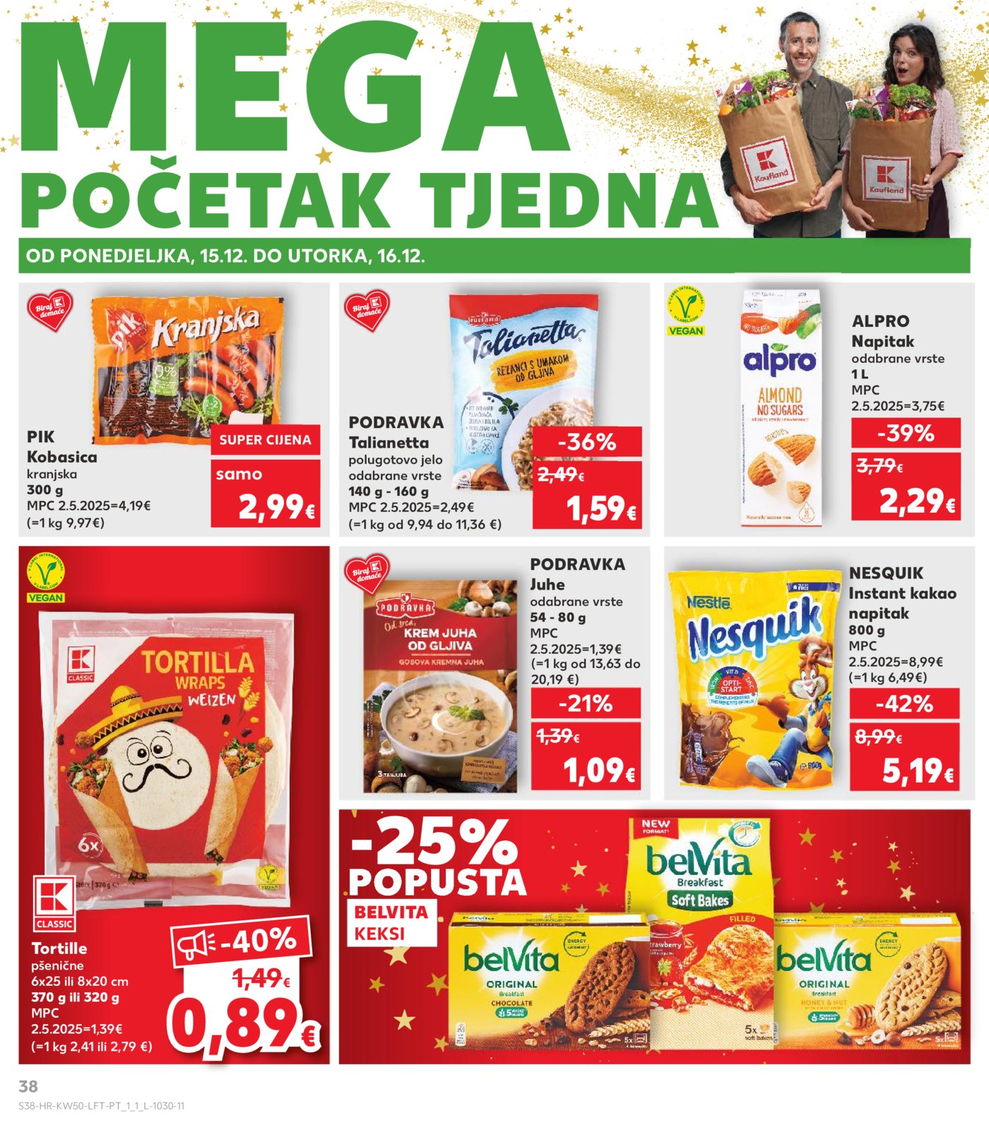 Kaufland katalog Akcija 10.12.-16.12.2025. Odabrane Poslovnice