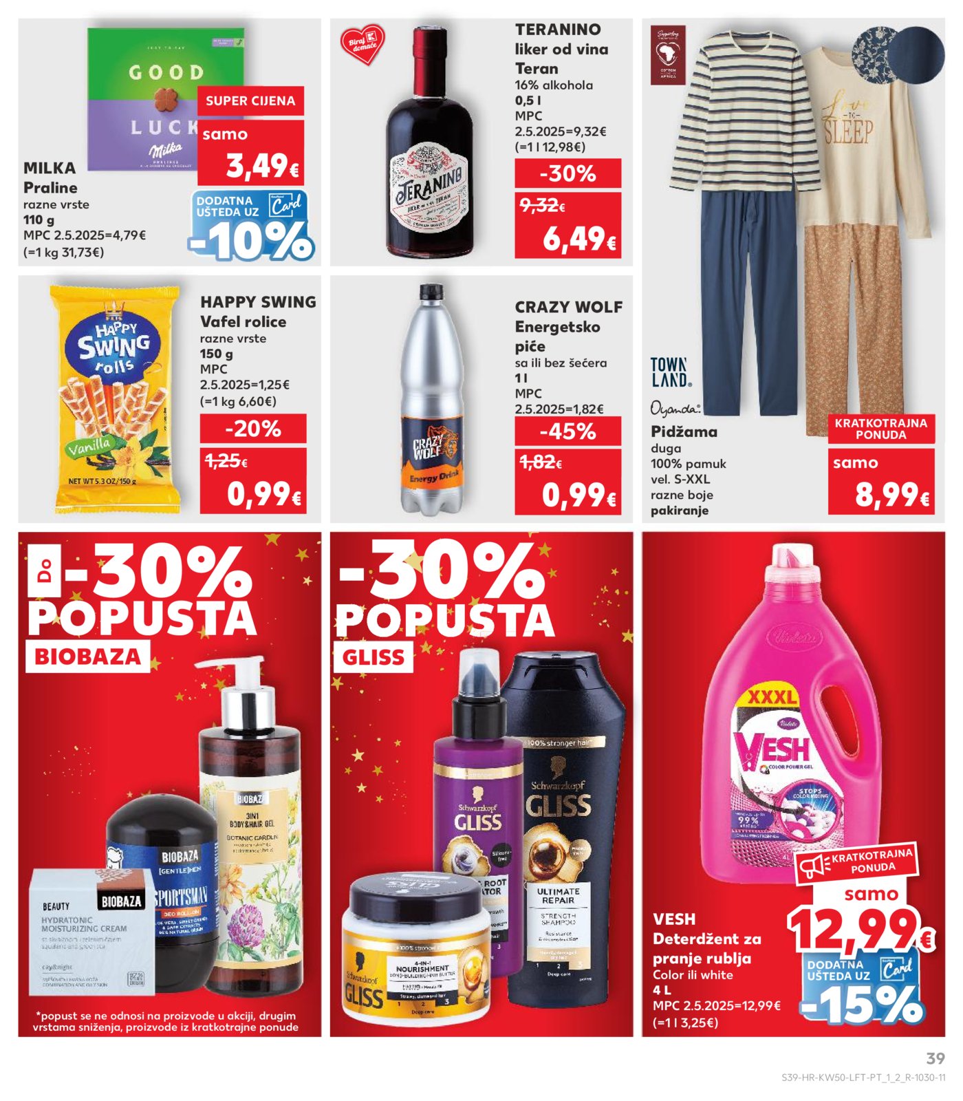 Kaufland katalog Akcija 10.12.-16.12.2025. Odabrane Poslovnice