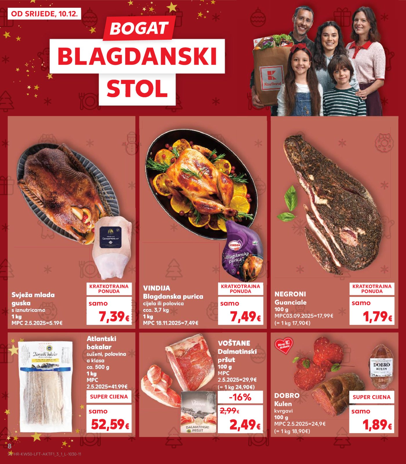 Kaufland katalog Akcija 10.12.-16.12.2025. Odabrane Poslovnice