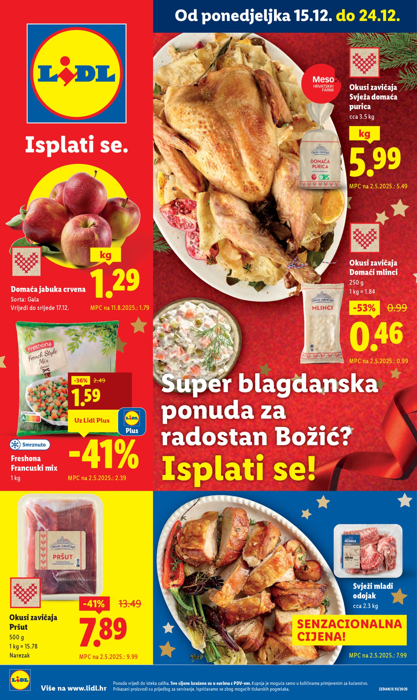 Lidl katalog super ponuda od ponedjeljka 15.12.-21.12.2025.