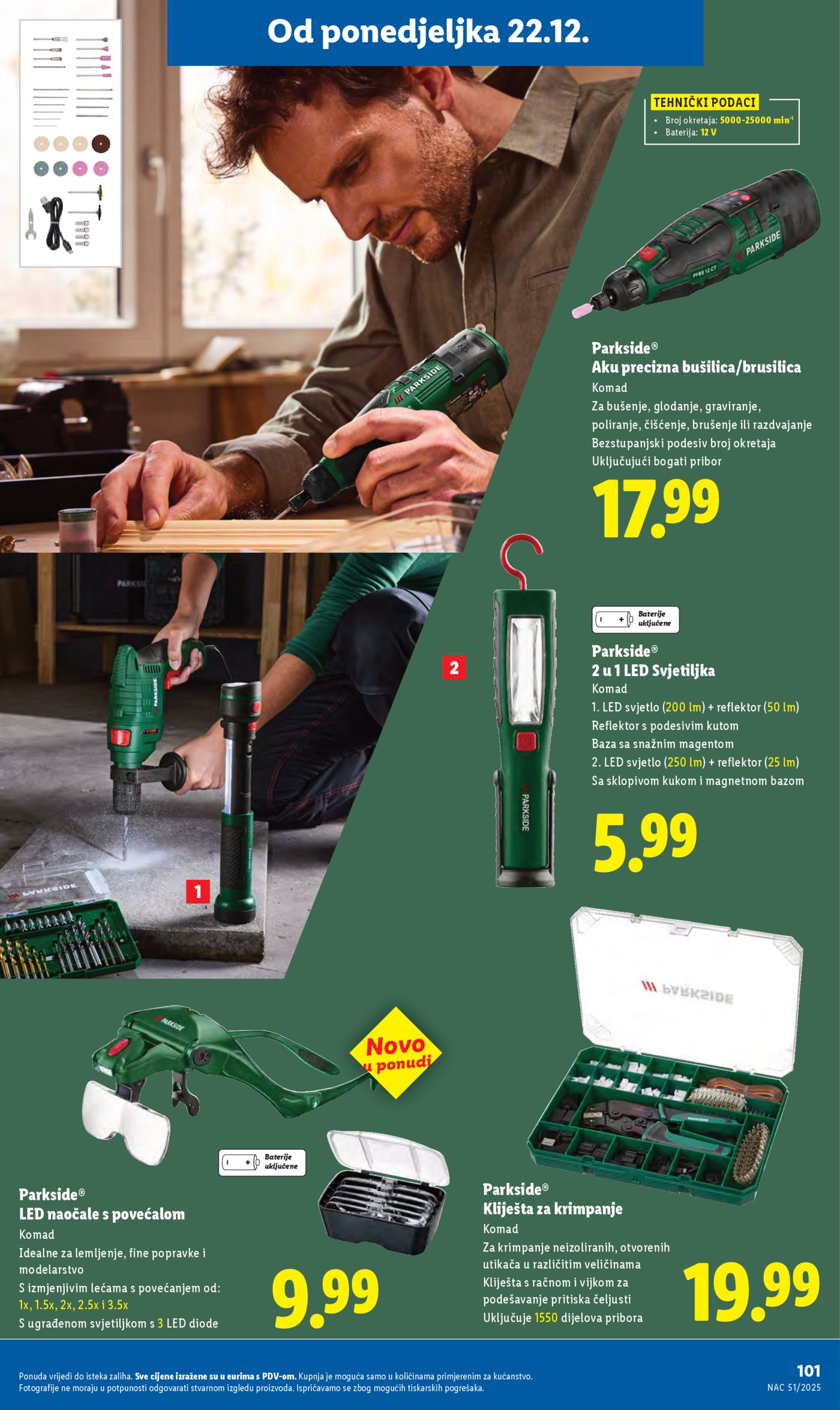 Lidl katalog super ponuda od ponedjeljka 15.12.-21.12.2025.