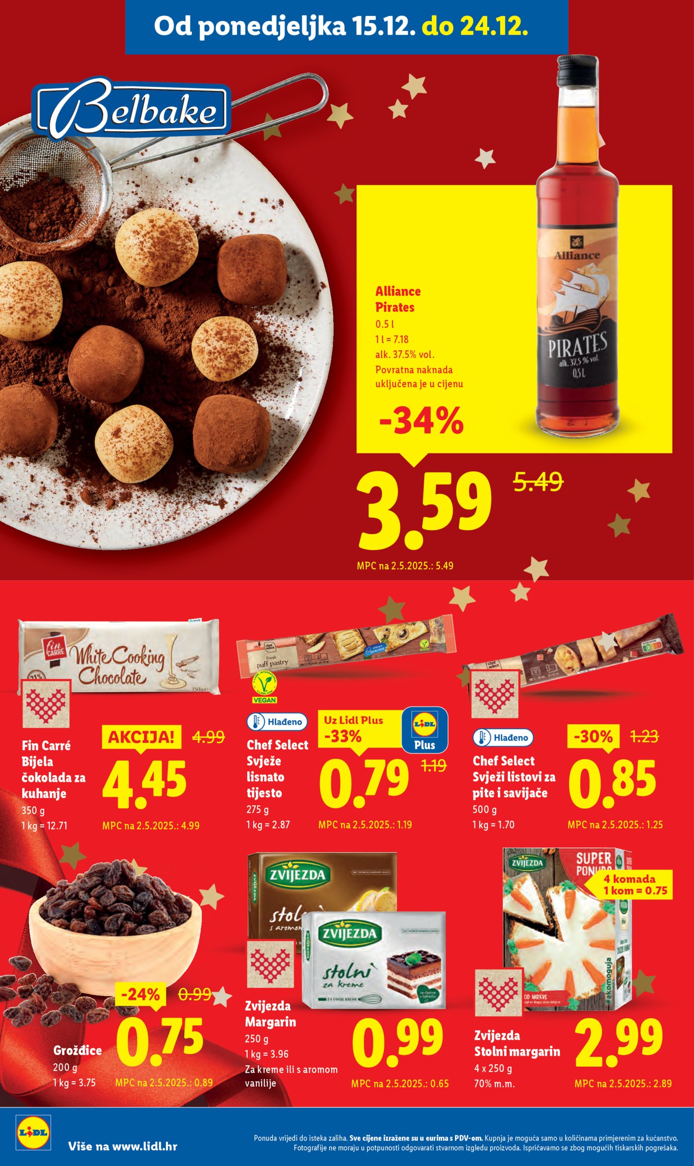 Lidl katalog super ponuda od ponedjeljka 15.12.-21.12.2025.