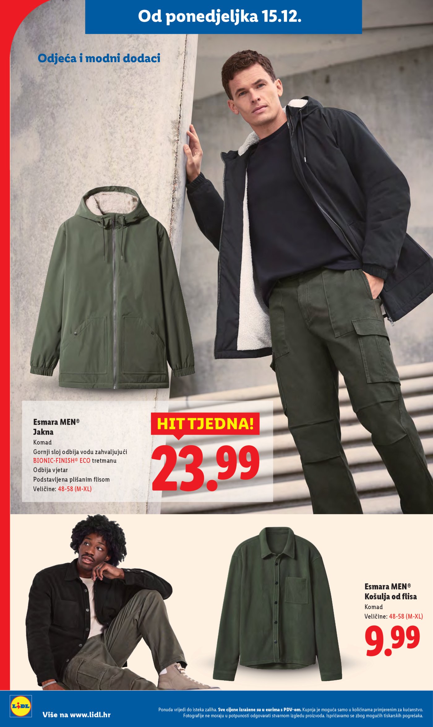 Lidl katalog super ponuda od ponedjeljka 15.12.-21.12.2025.