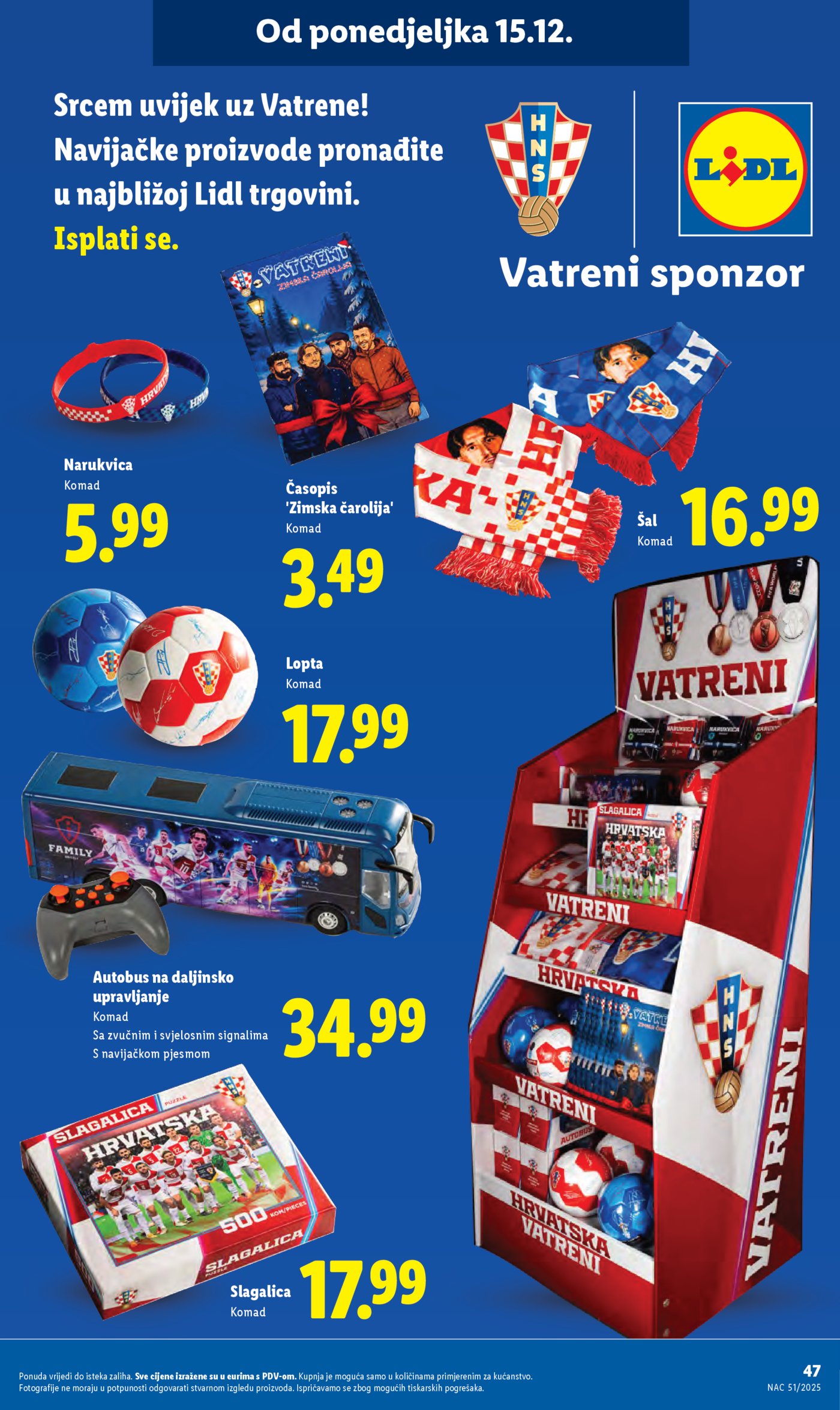 Lidl katalog super ponuda od ponedjeljka 15.12.-21.12.2025.