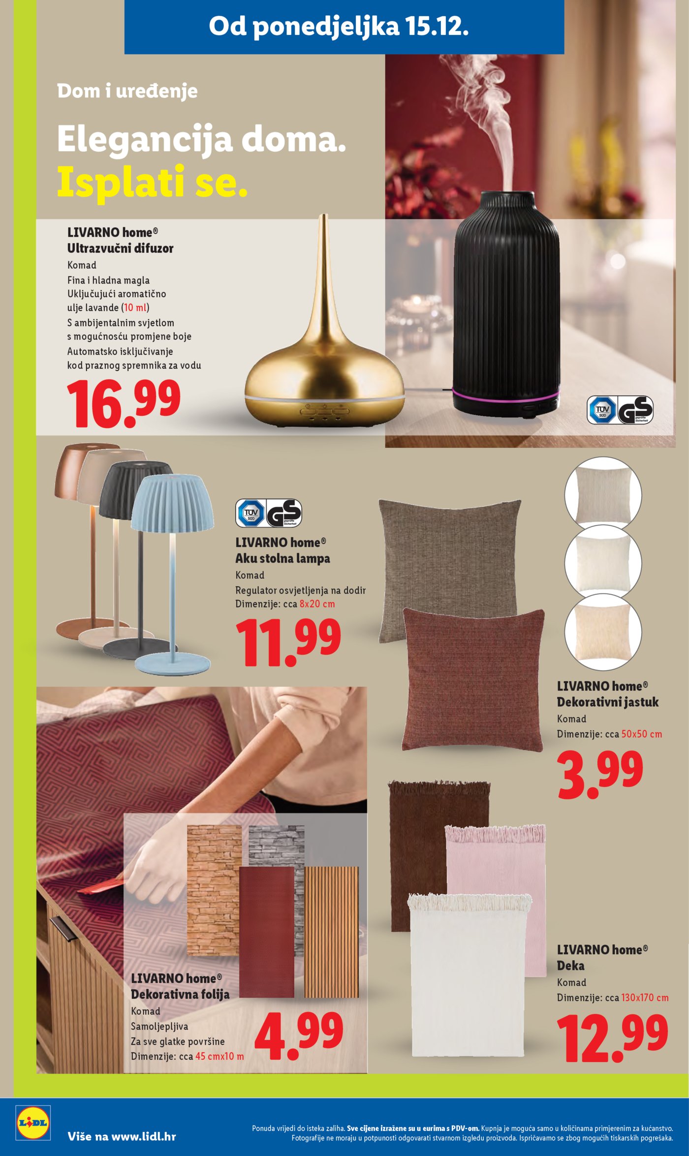 Lidl katalog super ponuda od ponedjeljka 15.12.-21.12.2025.