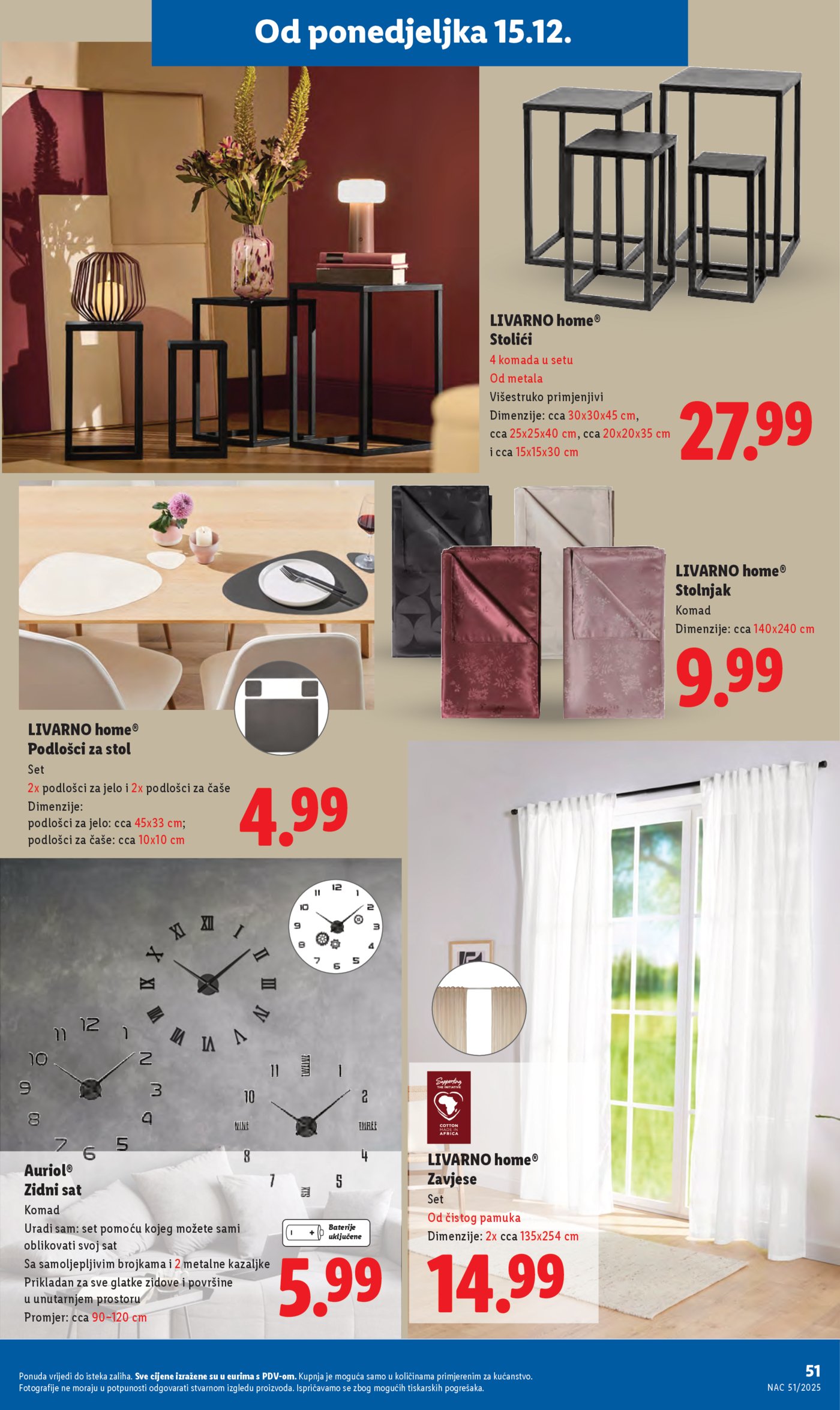 Lidl katalog super ponuda od ponedjeljka 15.12.-21.12.2025.