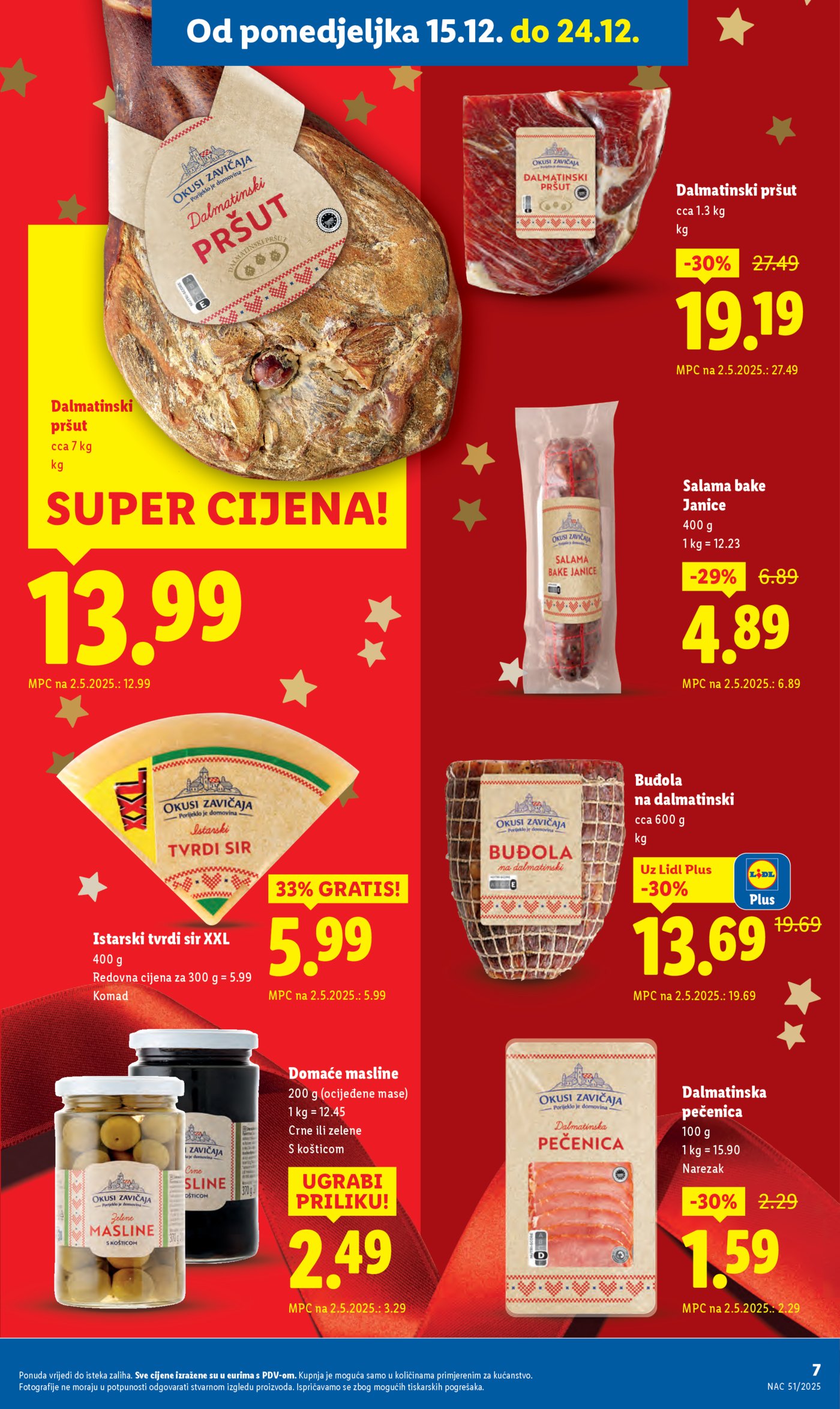 Lidl katalog super ponuda od ponedjeljka 15.12.-21.12.2025.