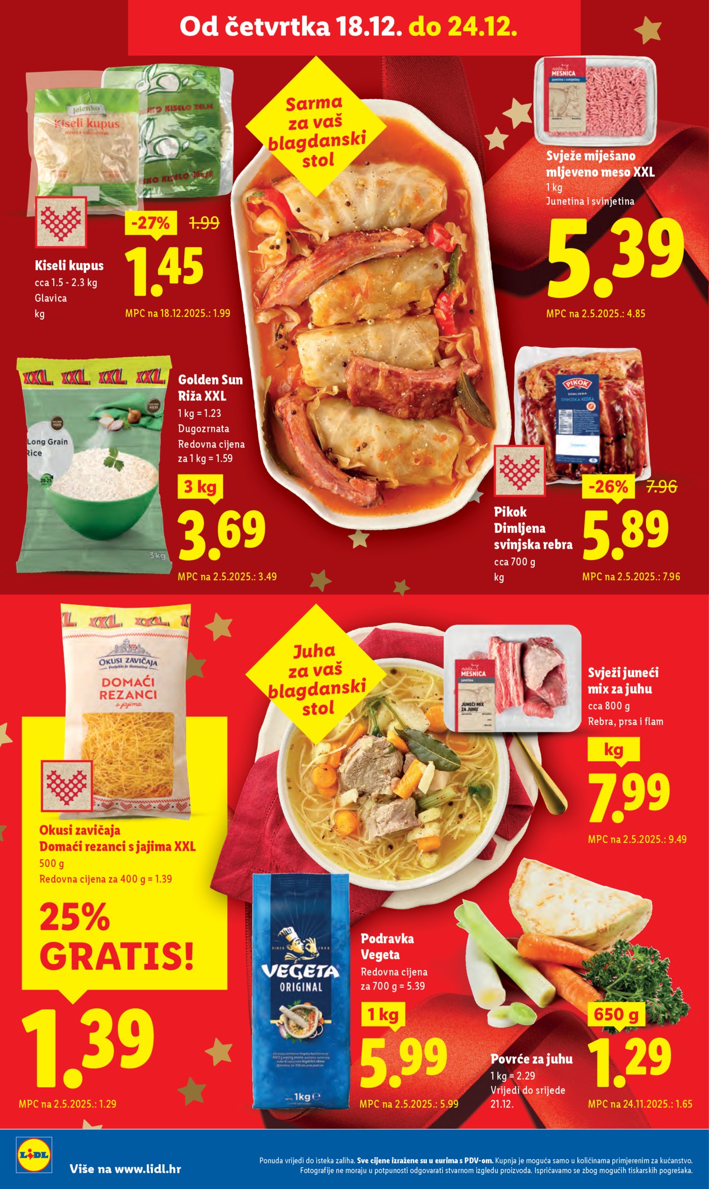Lidl katalog super ponuda od ponedjeljka 15.12.-21.12.2025.