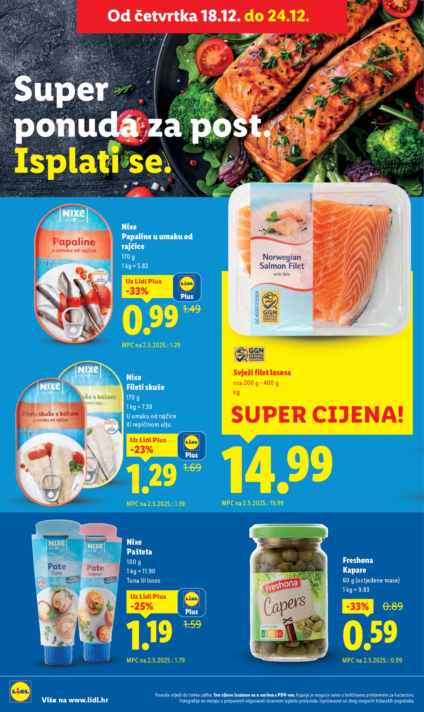 Lidl katalog super ponuda od ponedjeljka 15.12.-21.12.2025.