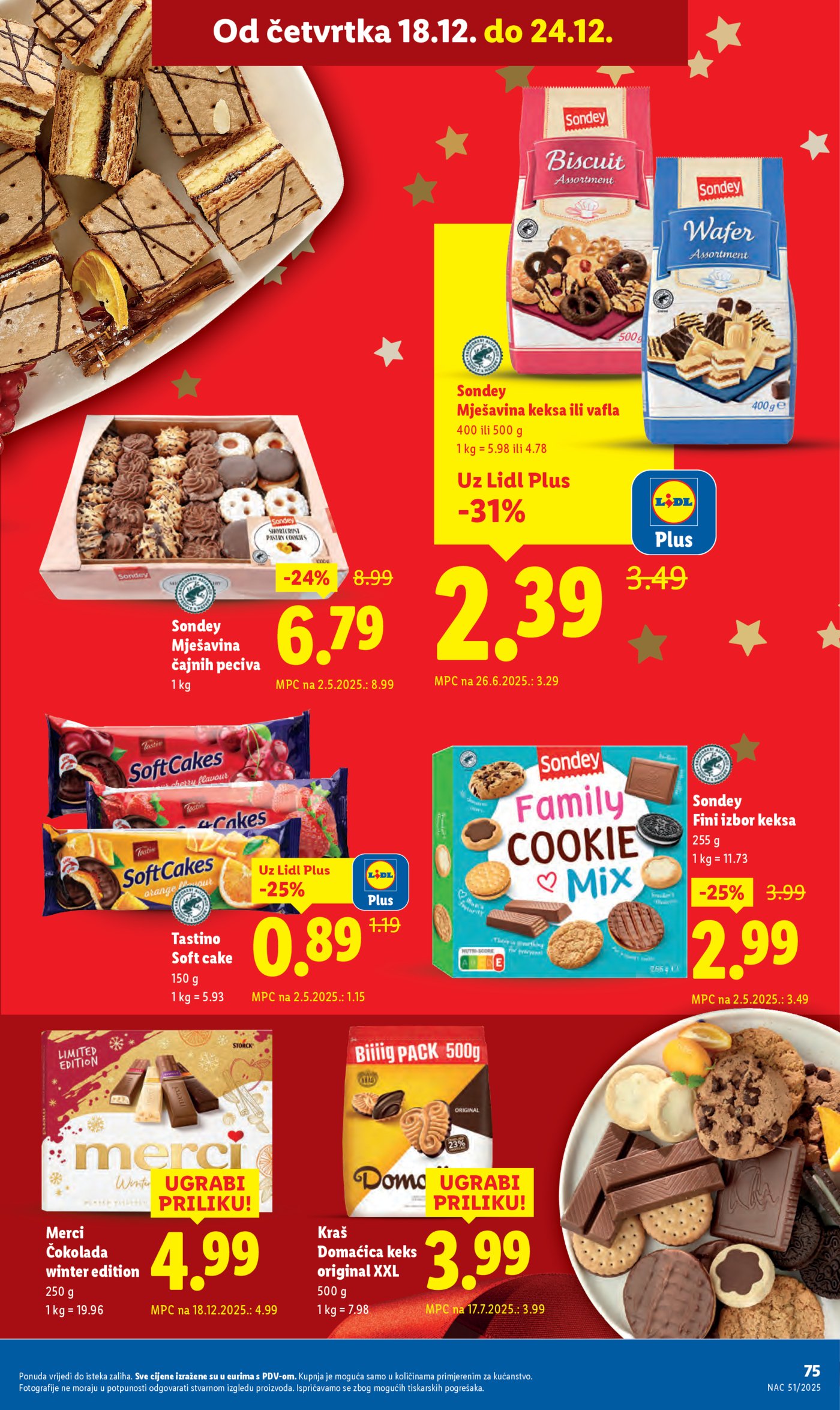 Lidl katalog super ponuda od ponedjeljka 15.12.-21.12.2025.