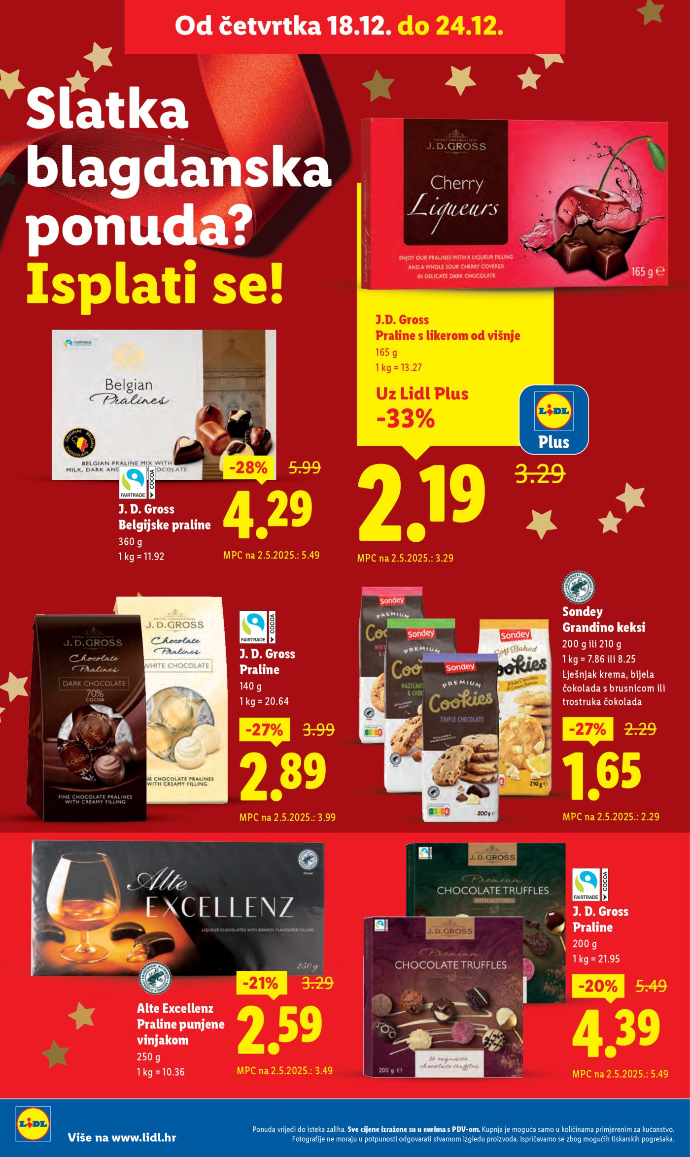 Lidl katalog super ponuda od ponedjeljka 15.12.-21.12.2025.
