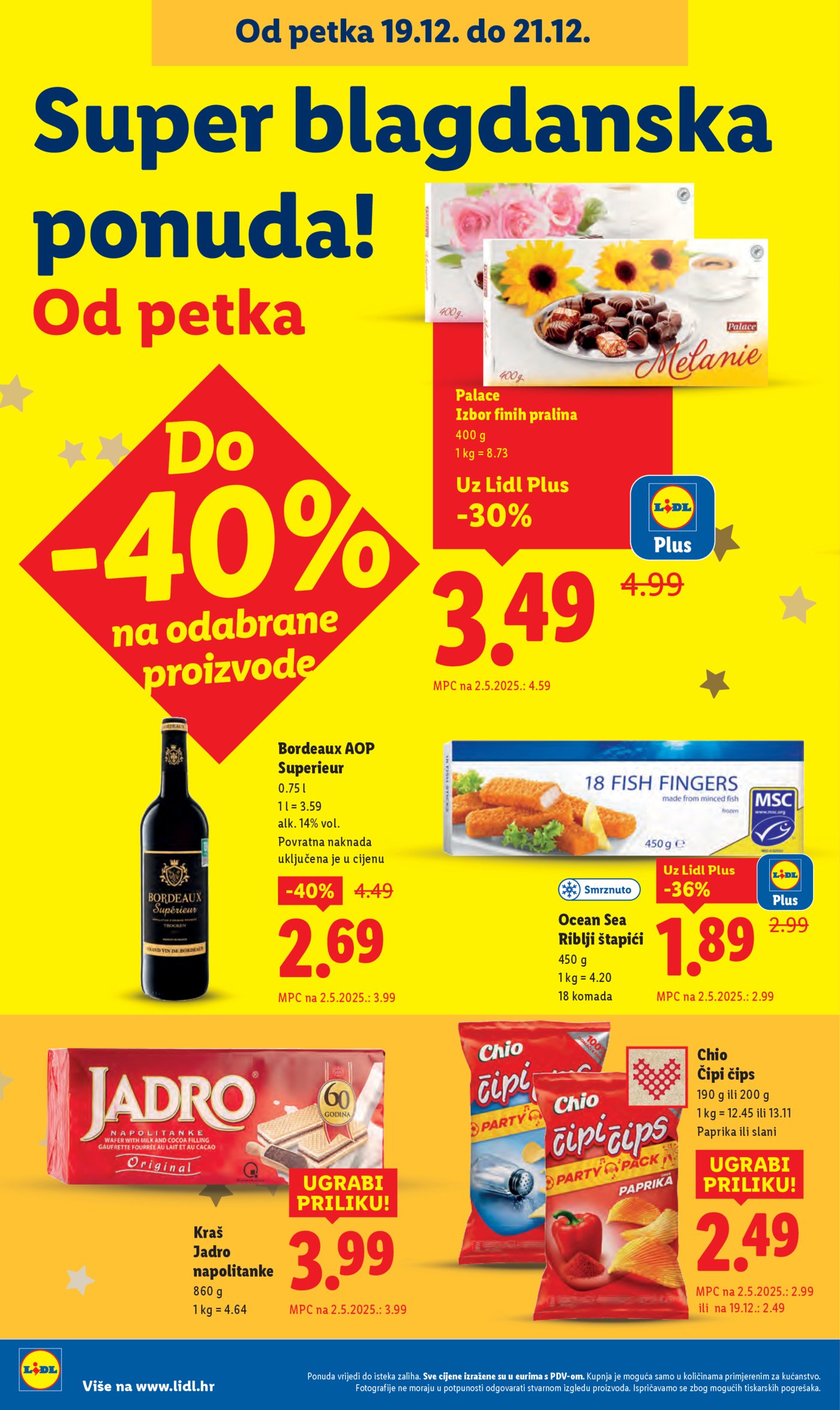 Lidl katalog super ponuda od ponedjeljka 15.12.-21.12.2025.