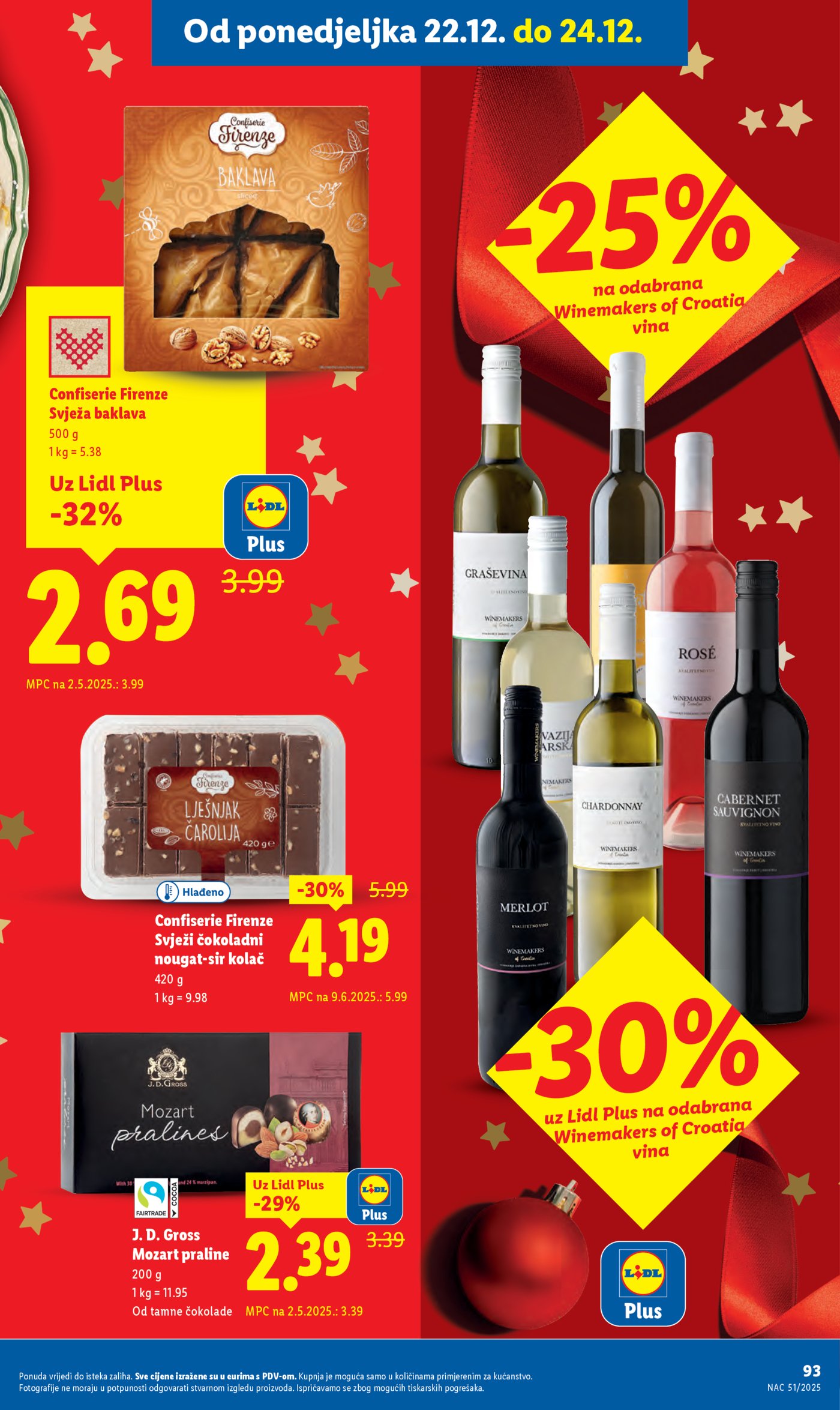 Lidl katalog super ponuda od ponedjeljka 15.12.-21.12.2025.