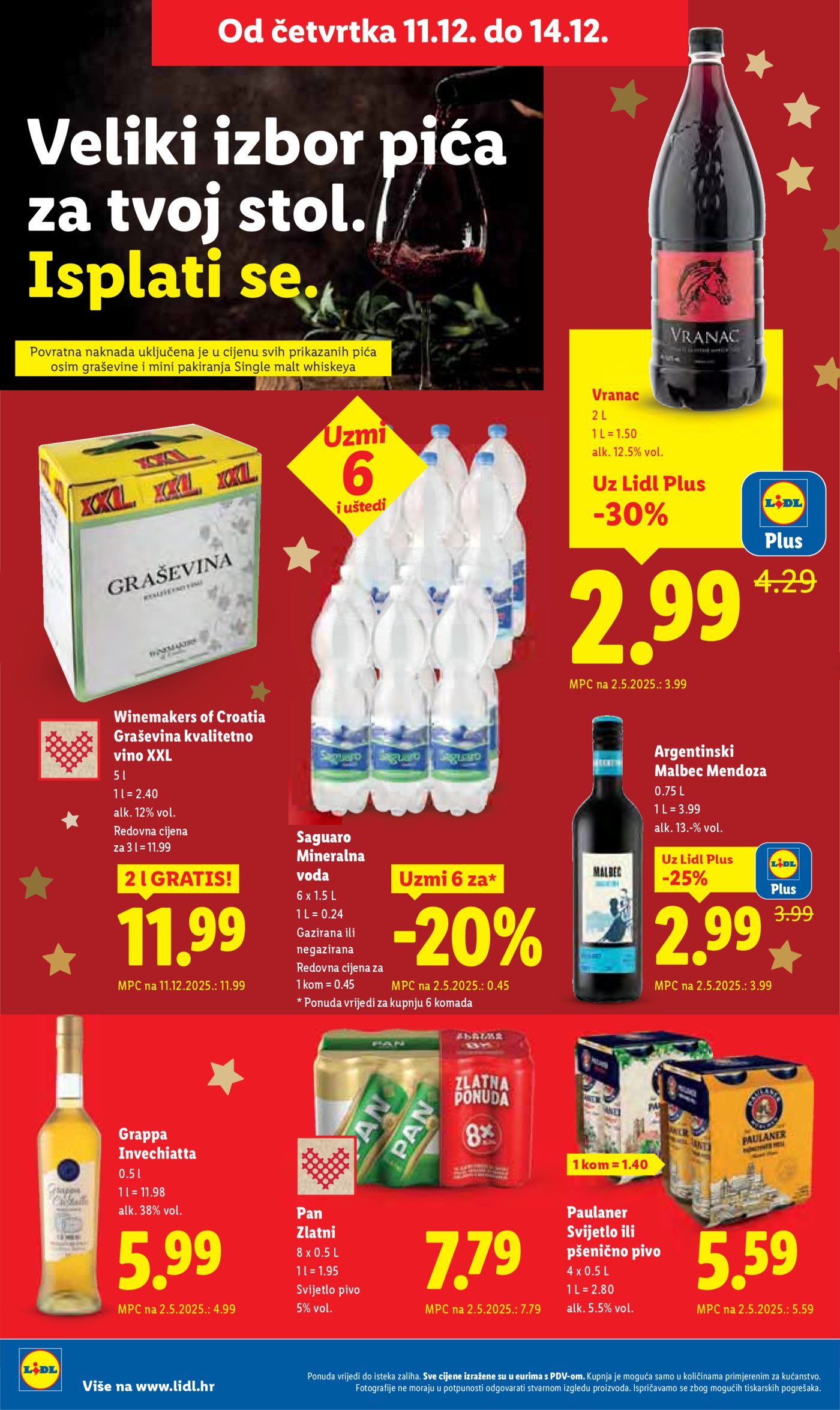 Lidl katalog super ponuda od Četvrtka 11.12.-14.12.2025.