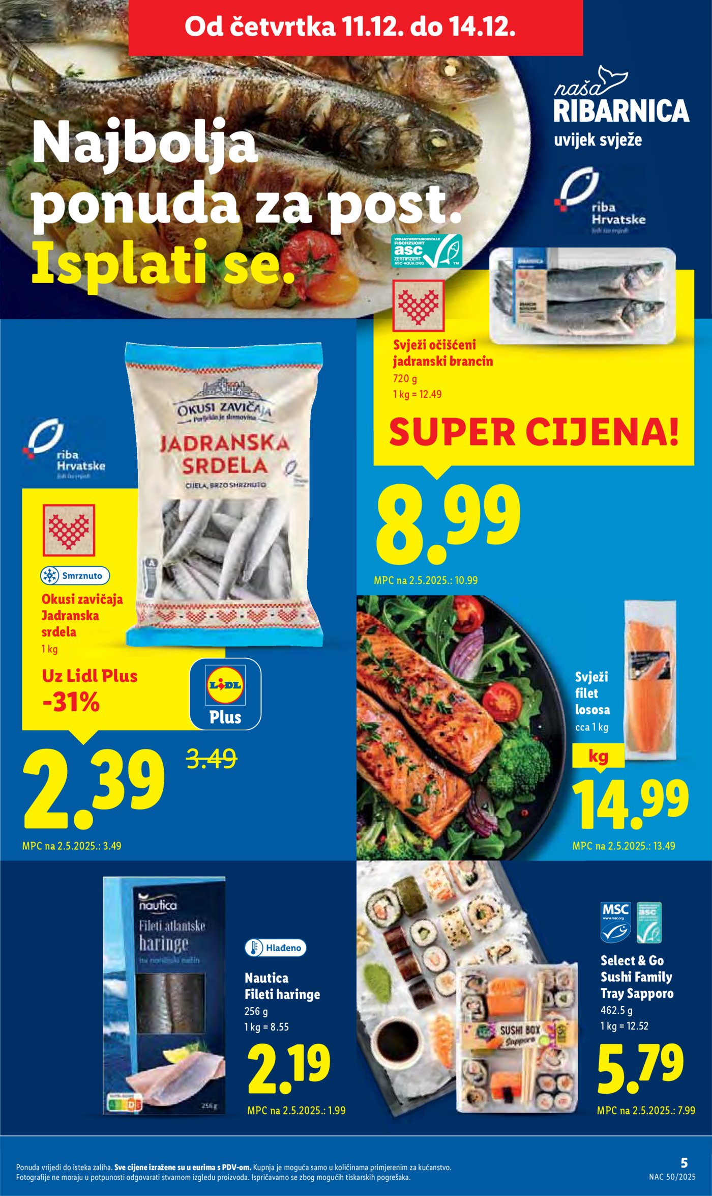 Lidl katalog super ponuda od Četvrtka 11.12.-14.12.2025.
