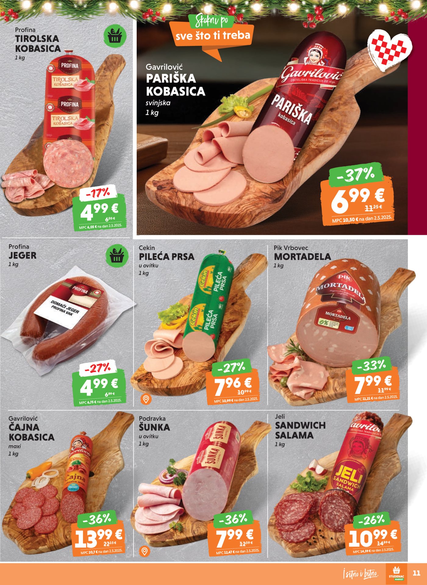 Studenac katalog Akcija 10.12. - 16.12.2025.