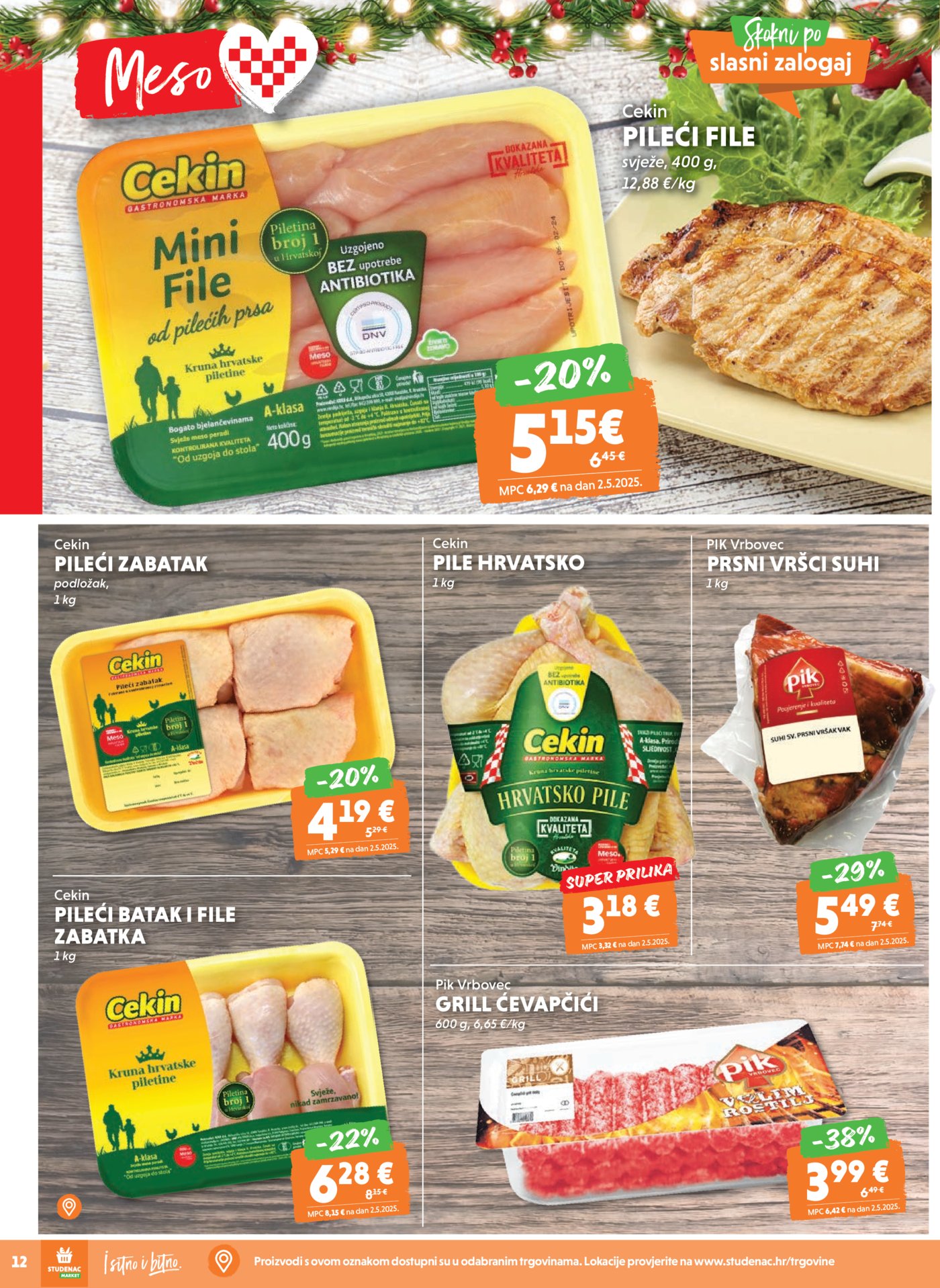 Studenac katalog Akcija 10.12. - 16.12.2025.