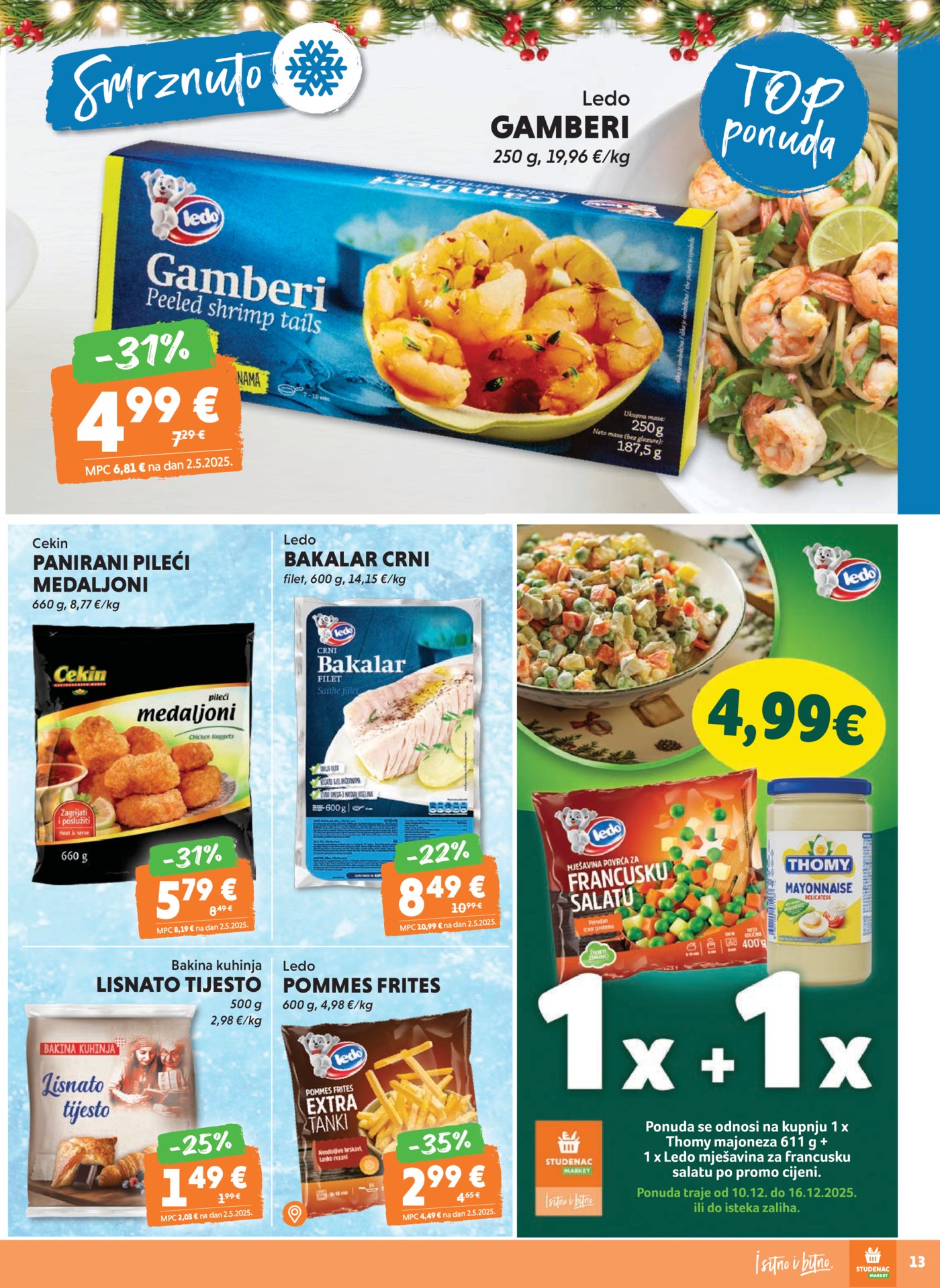 Studenac katalog Akcija 10.12. - 16.12.2025.