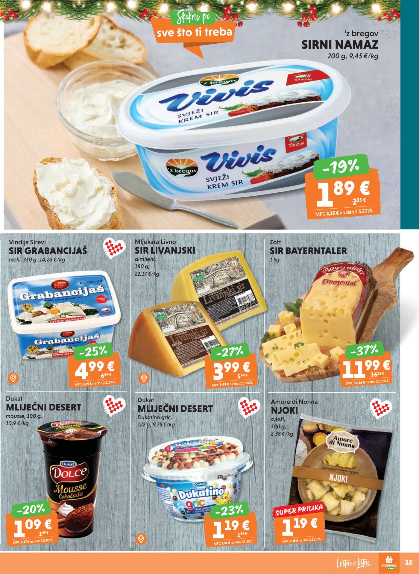 Studenac katalog Akcija 10.12. - 16.12.2025.