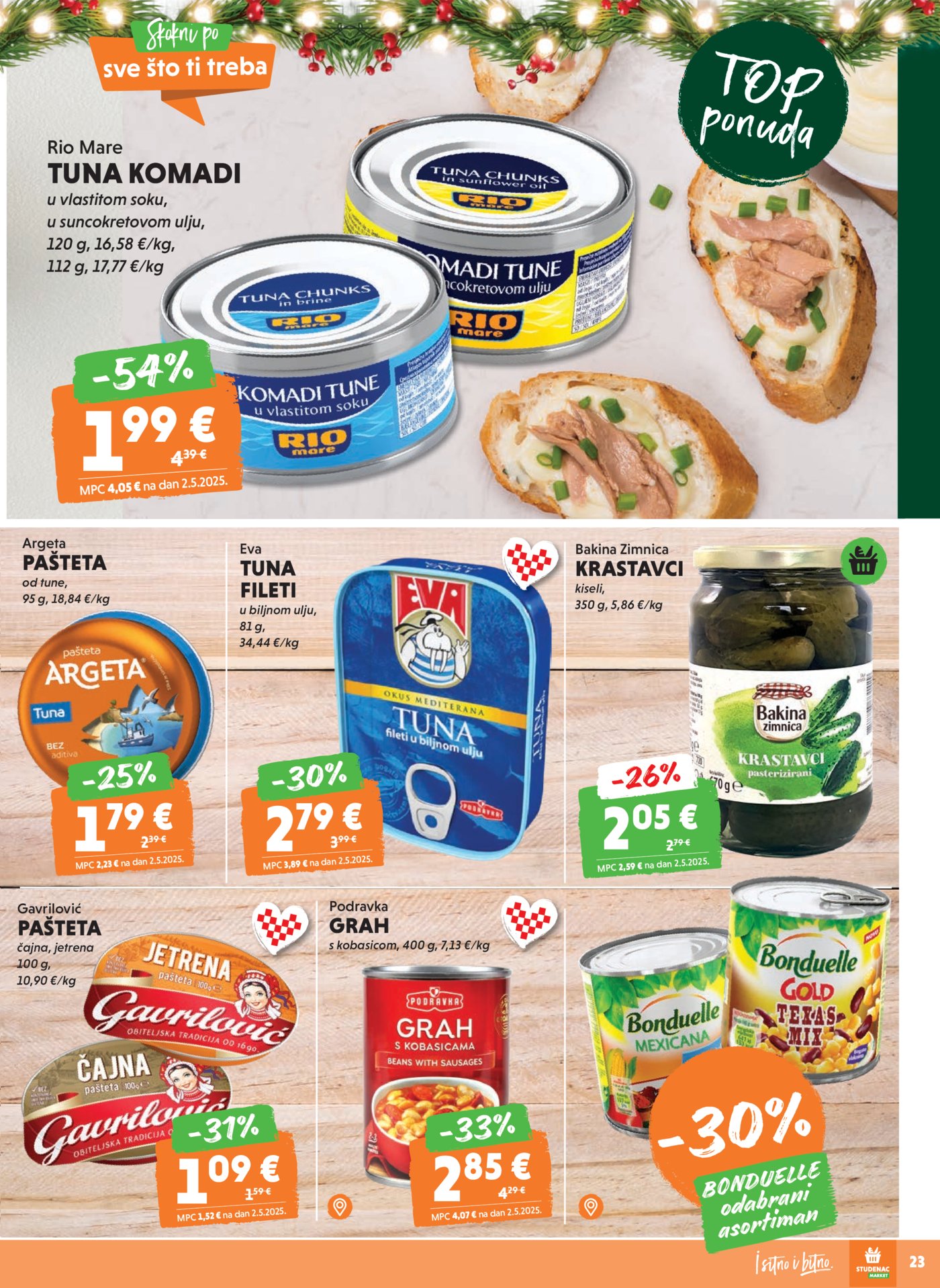 Studenac katalog Akcija 10.12. - 16.12.2025.