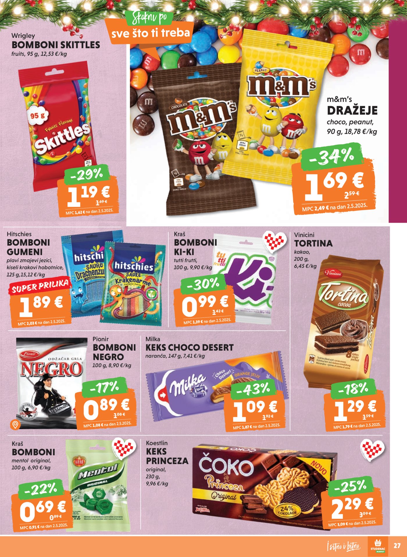 Studenac katalog Akcija 10.12. - 16.12.2025.