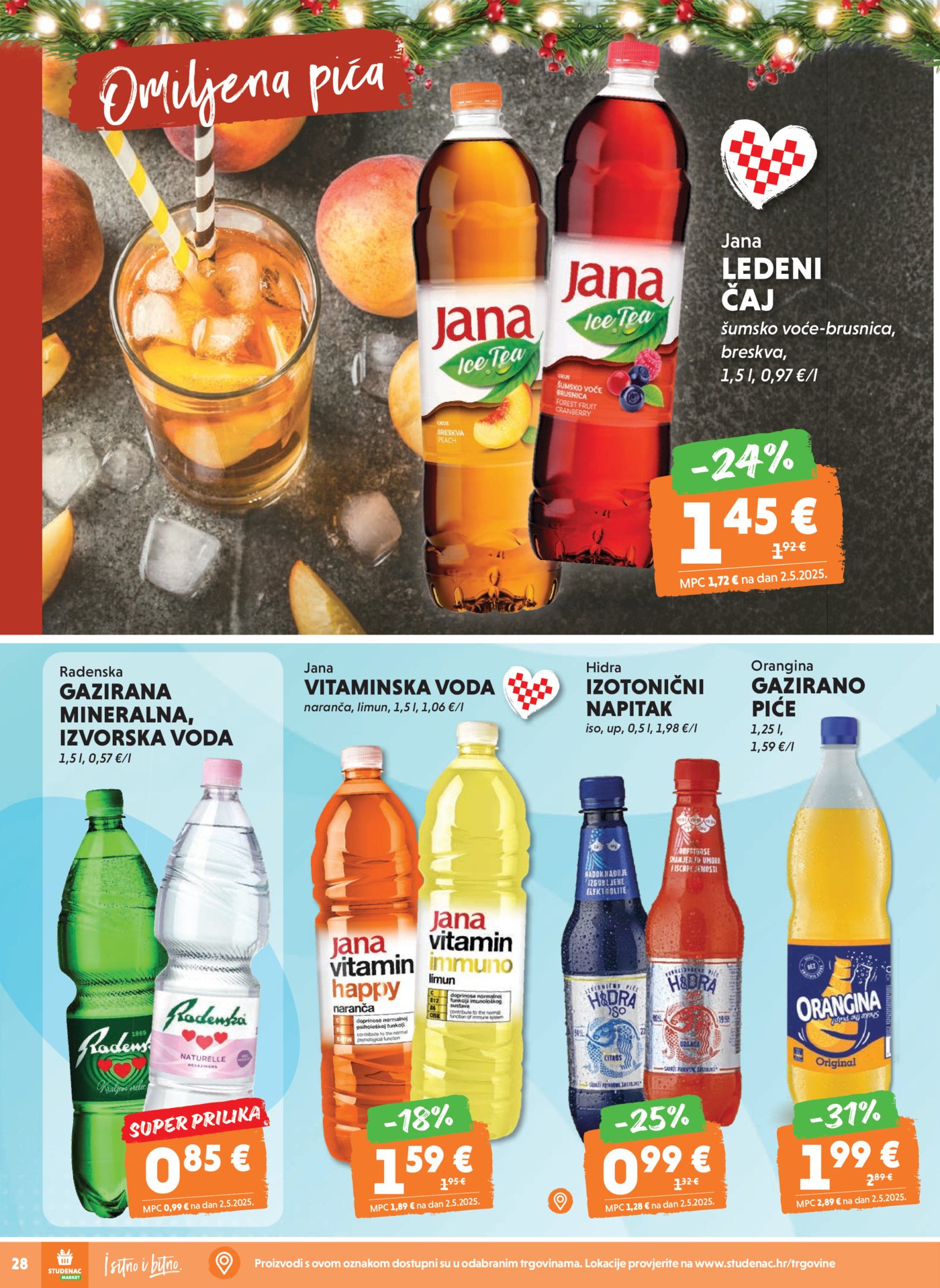 Studenac katalog Akcija 10.12. - 16.12.2025.