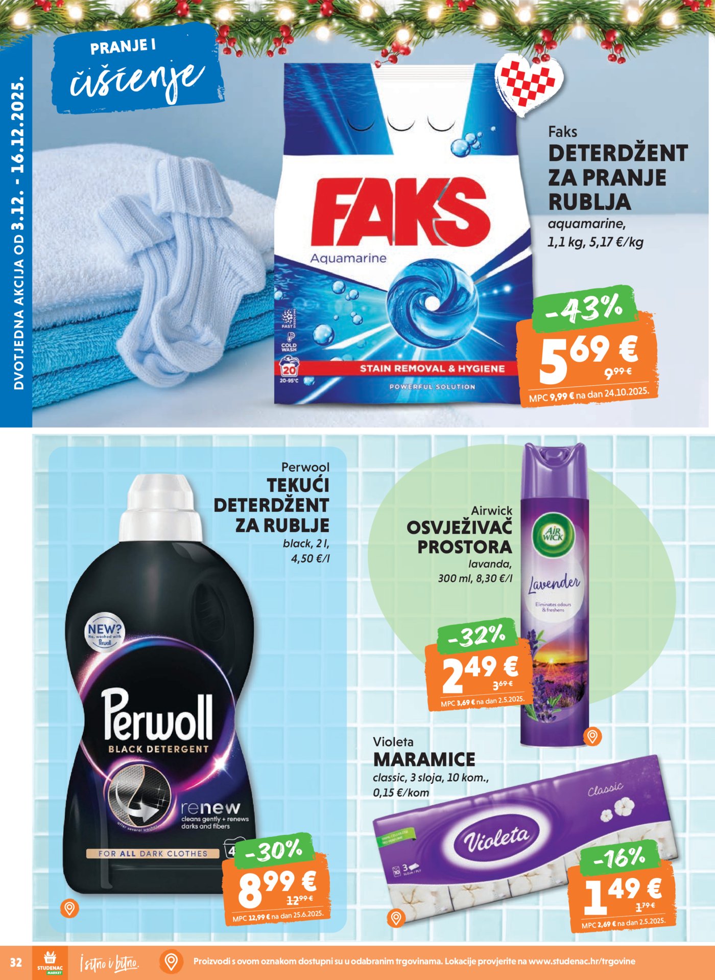 Studenac katalog Akcija 10.12. - 16.12.2025.