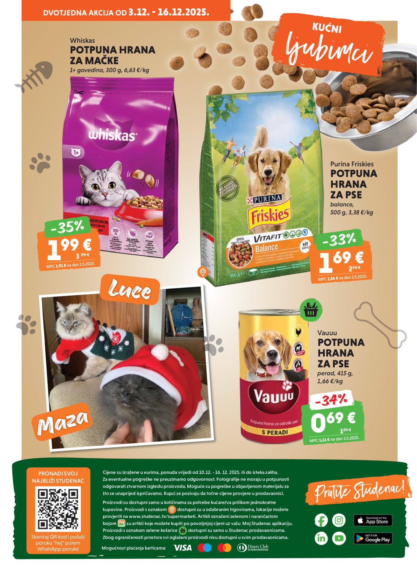 Studenac katalog Akcija 10.12. - 16.12.2025.