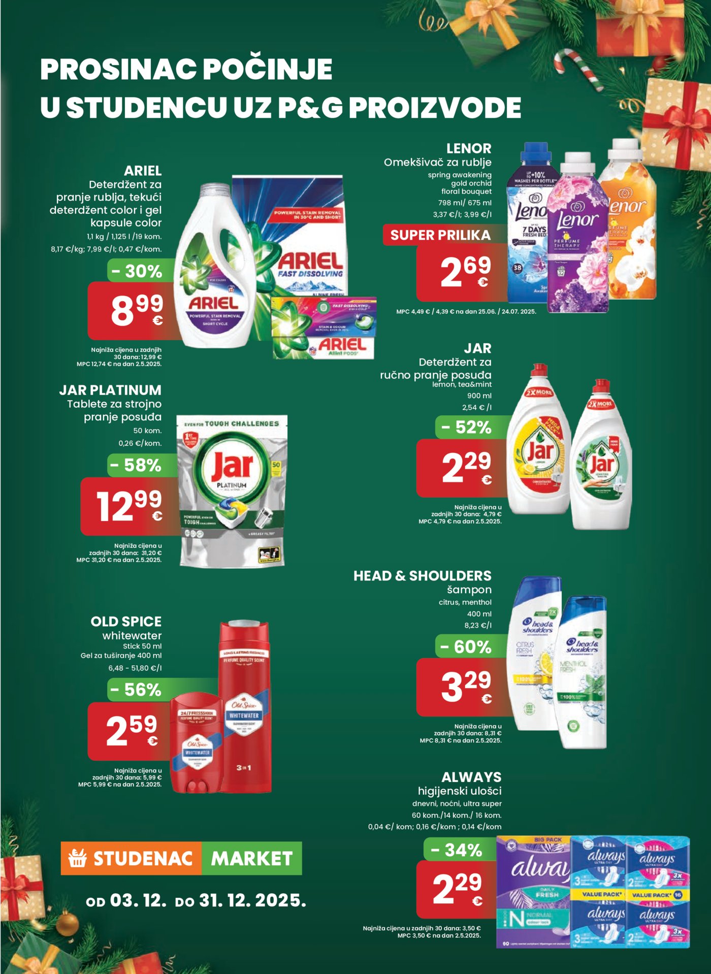 Studenac katalog Akcija 10.12. - 16.12.2025.
