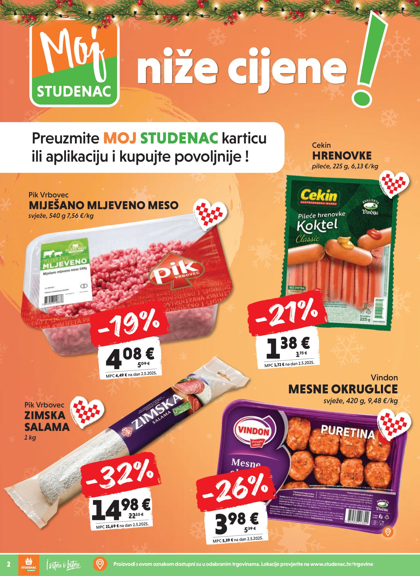 Studenac katalog Moj Studenac 10.12. - 16.12.2025.