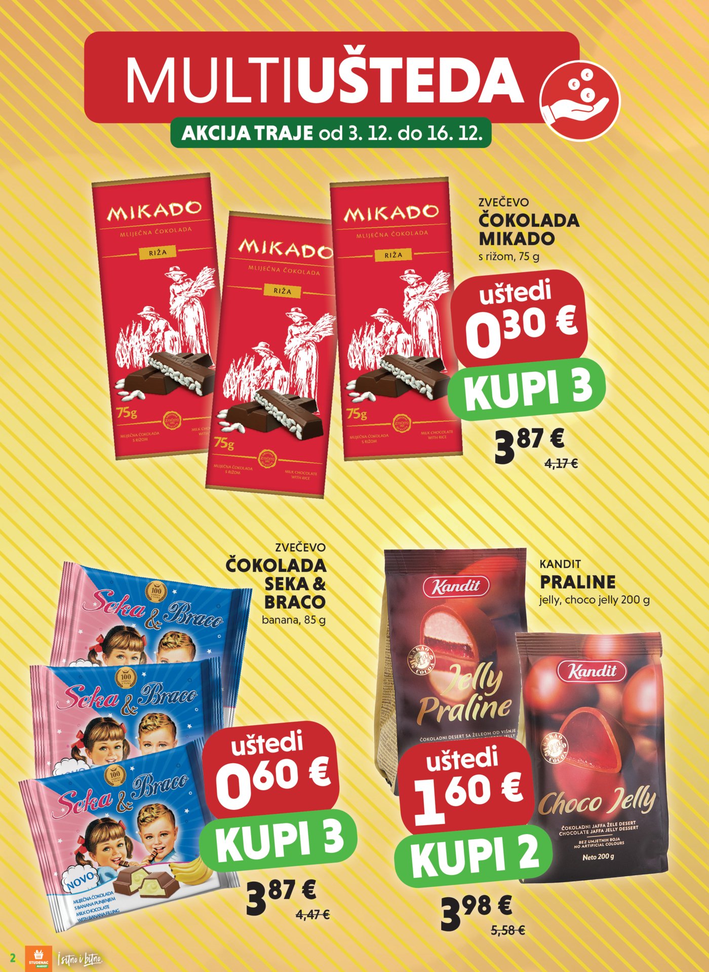 Studenac katalog Multiušteda 03.12. - 16.12.2025.