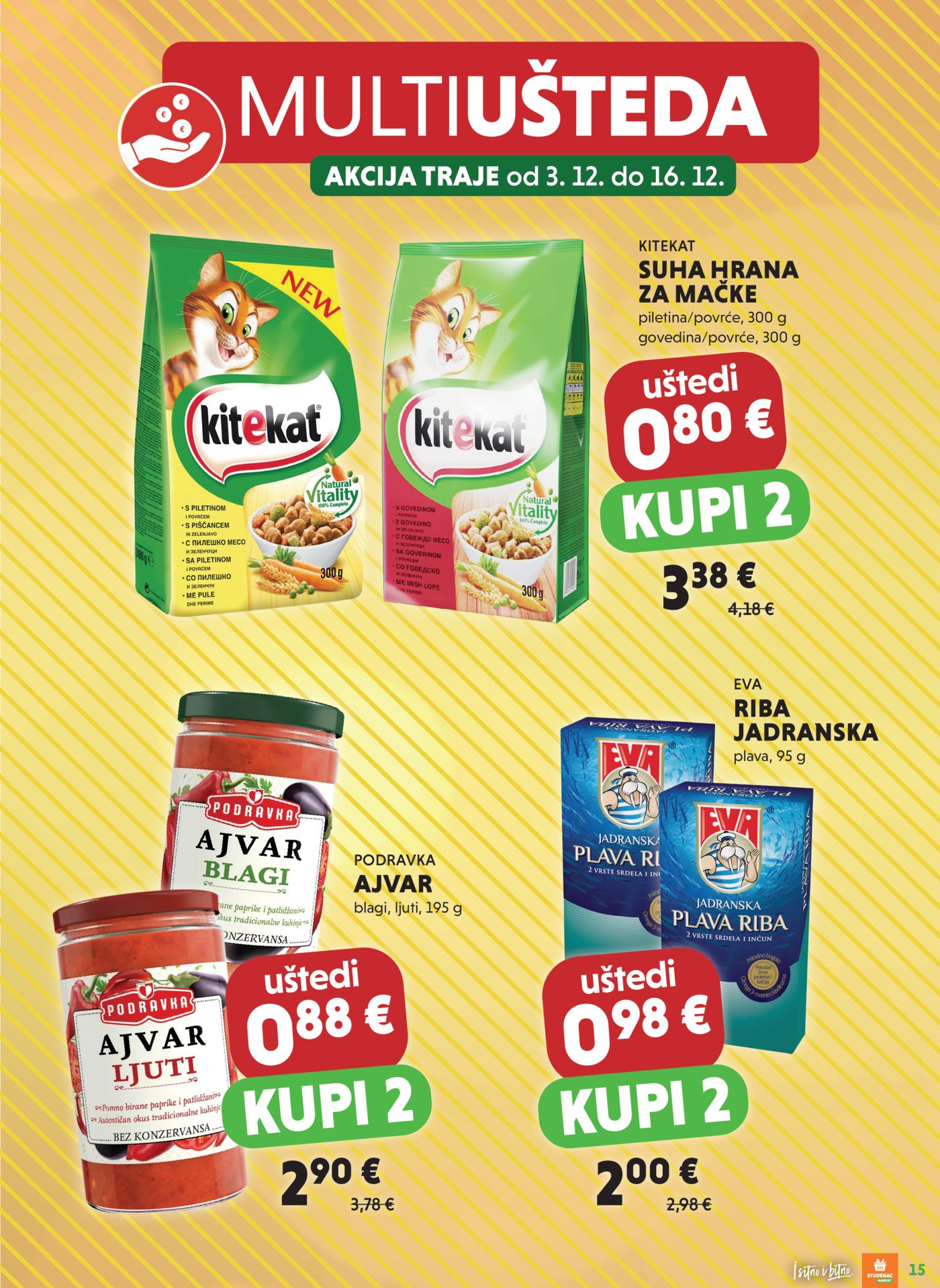 Studenac katalog Multiušteda 03.12. - 16.12.2025.