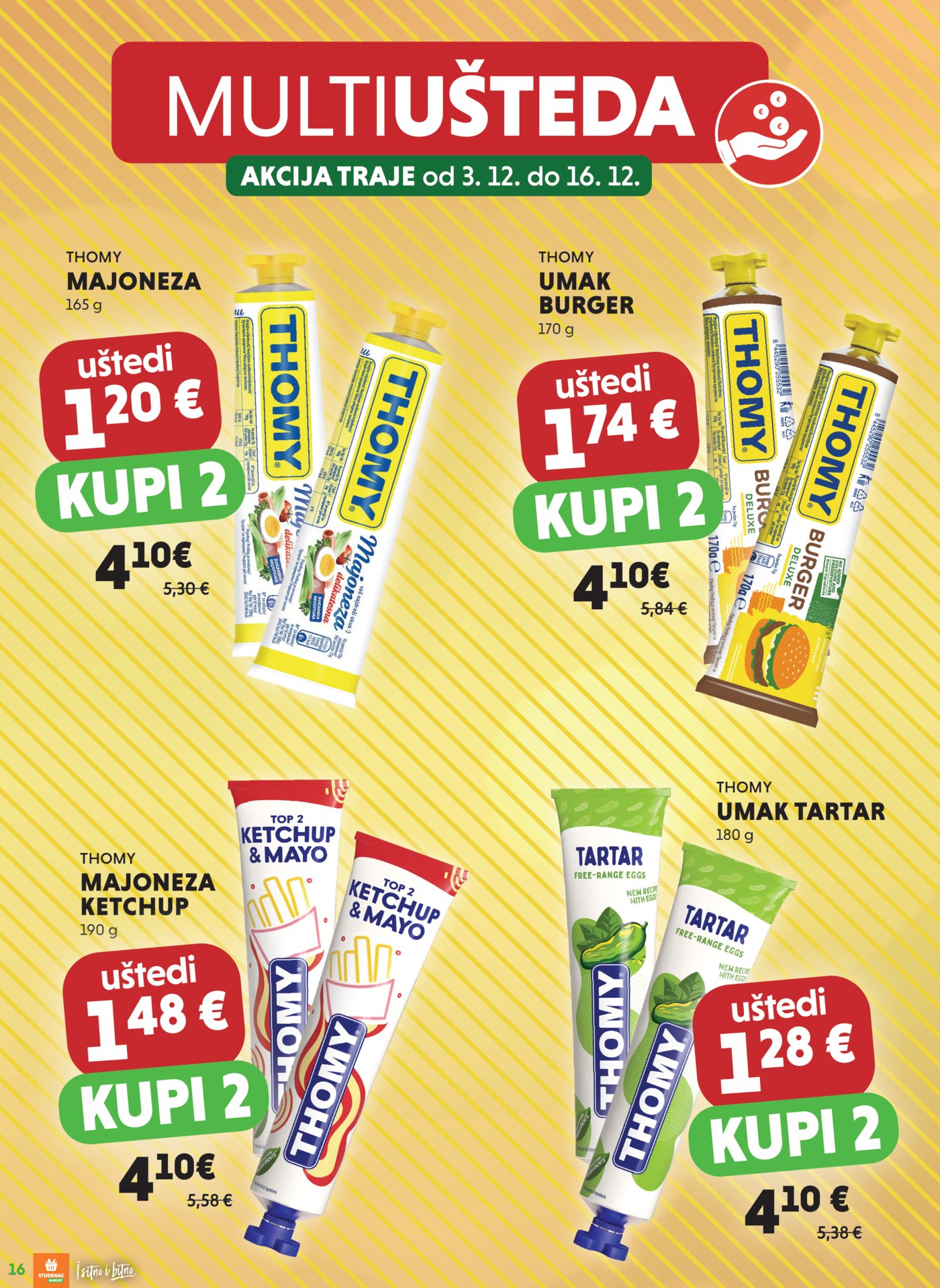 Studenac katalog Multiušteda 03.12. - 16.12.2025.