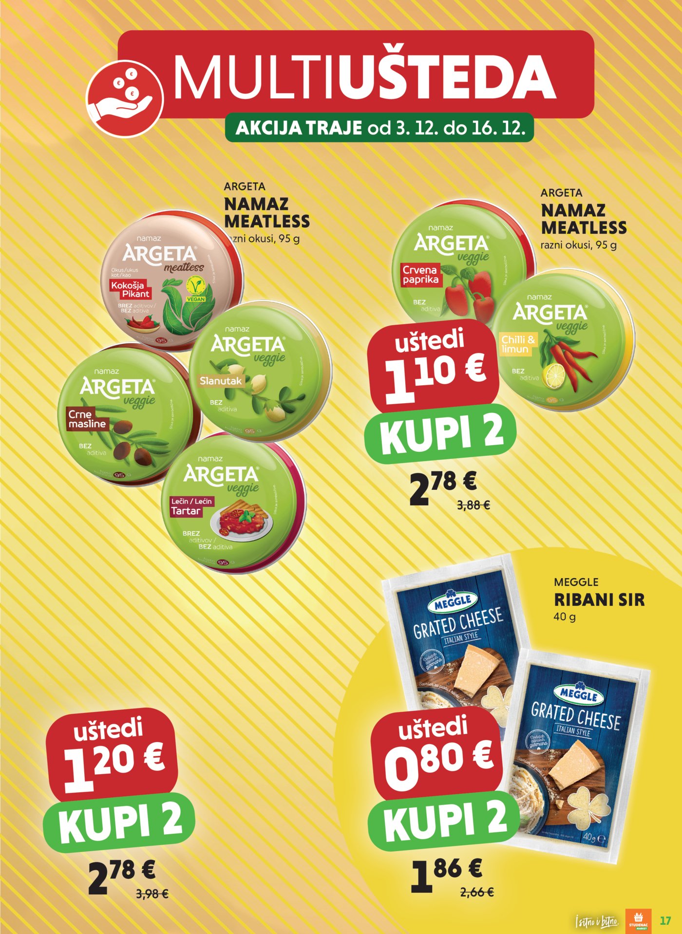 Studenac katalog Multiušteda 03.12. - 16.12.2025.